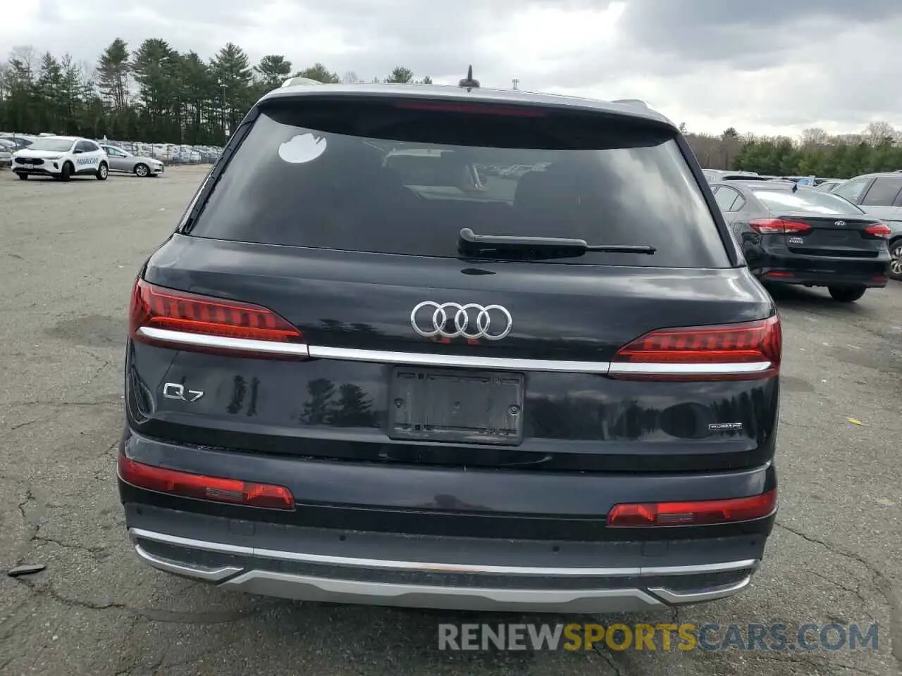 6 fotografías del automóvil dañado WA1AXAF76MD016948 AUDI Q7 2021