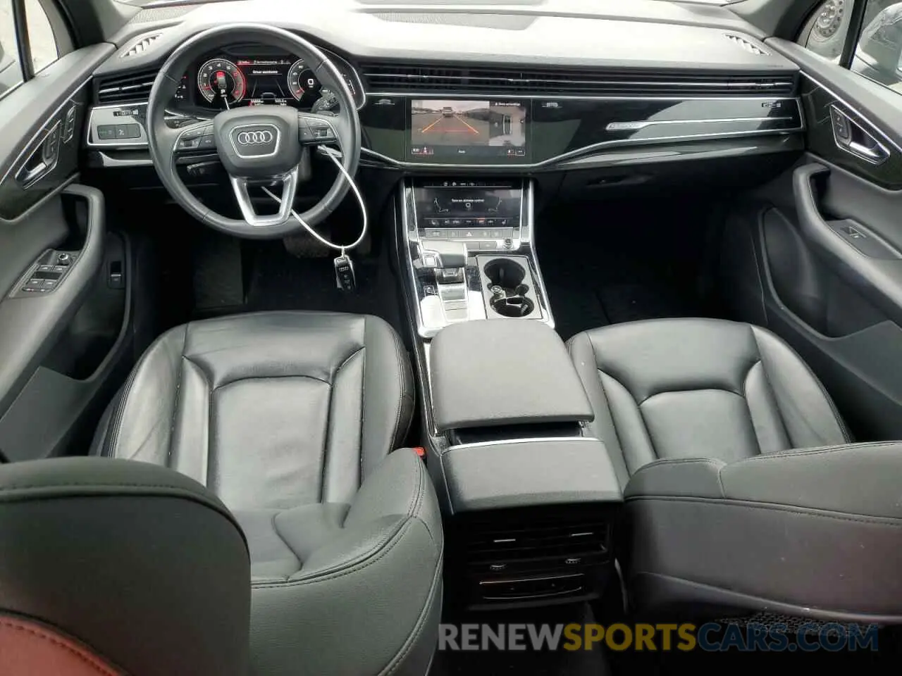 8 fotografías del automóvil dañado WA1AXAF76MD016948 AUDI Q7 2021