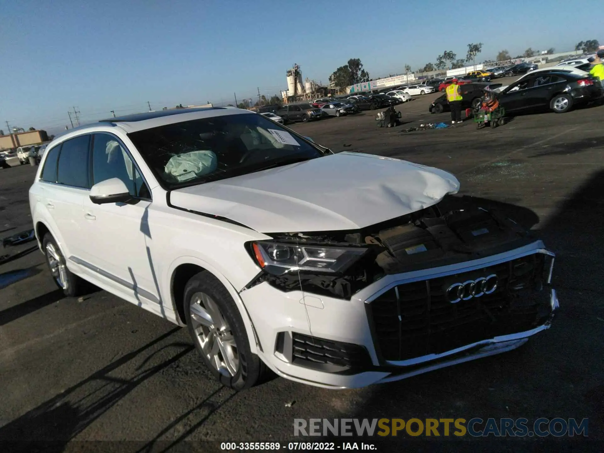 1 fotografías del automóvil dañado WA1AXAF76MD041316 AUDI Q7 2021