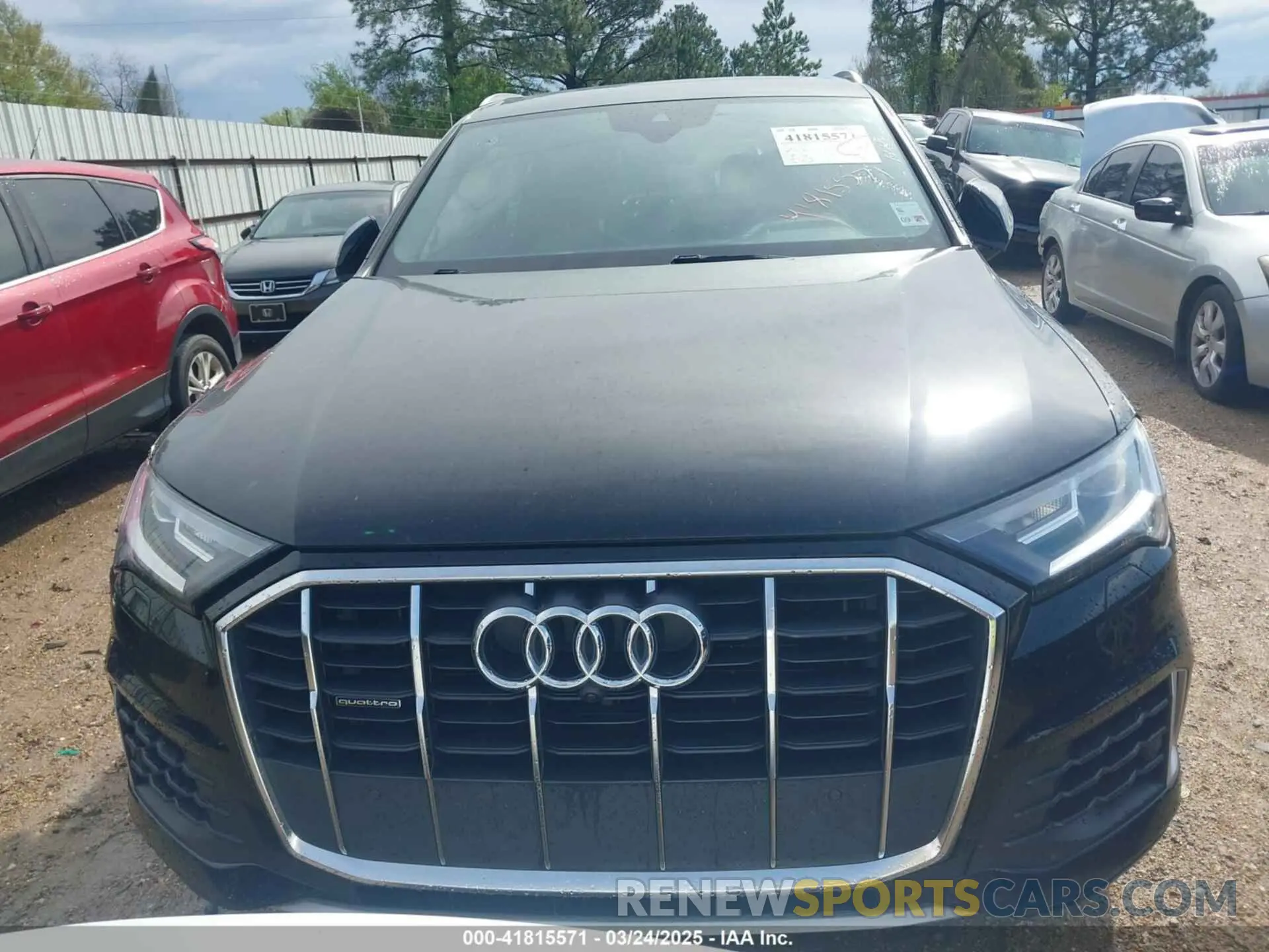 12 fotografías del automóvil dañado WA1AXAF77MD033371 AUDI Q7 2021
