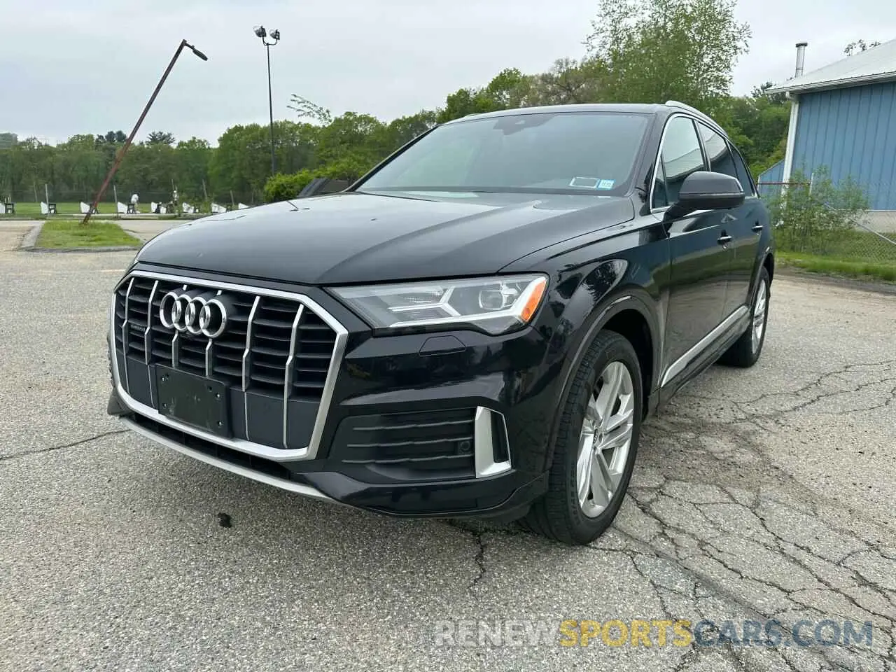 2 fotografías del automóvil dañado WA1LJAF70MD013666 AUDI Q7 2021