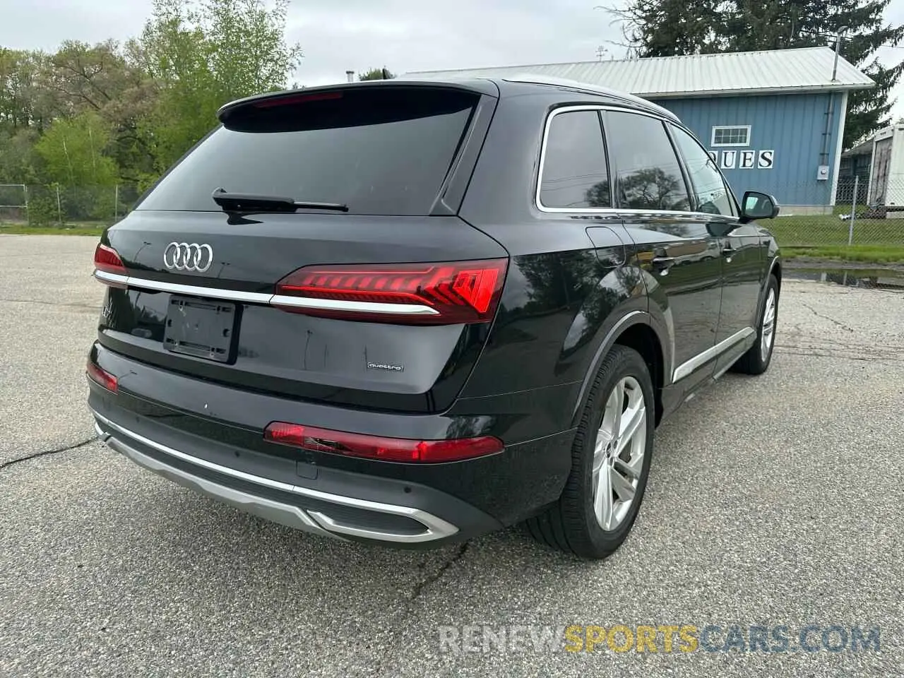 4 fotografías del automóvil dañado WA1LJAF70MD013666 AUDI Q7 2021