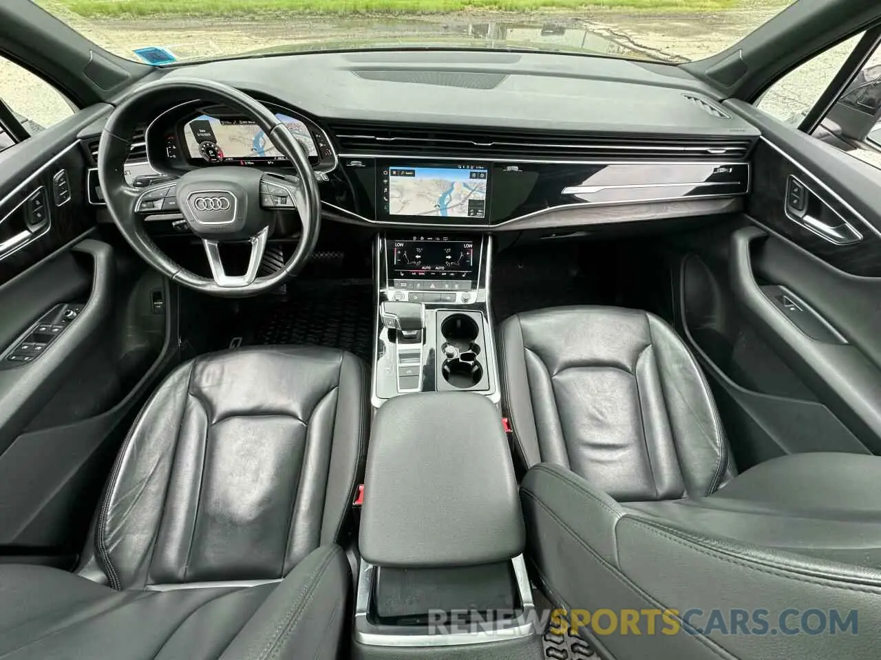 9 fotografías del automóvil dañado WA1LJAF70MD013666 AUDI Q7 2021