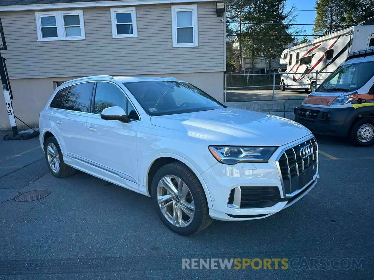 4 fotografías del automóvil dañado WA1LJAF71MD024000 AUDI Q7 2021