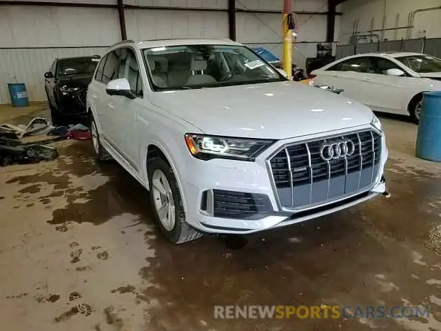 14 fotografías del automóvil dañado WA1LJAF71MD027642 AUDI Q7 2021