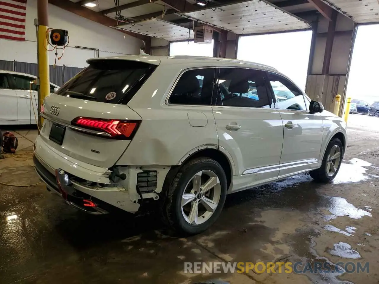 3 fotografías del automóvil dañado WA1LJAF71MD027642 AUDI Q7 2021