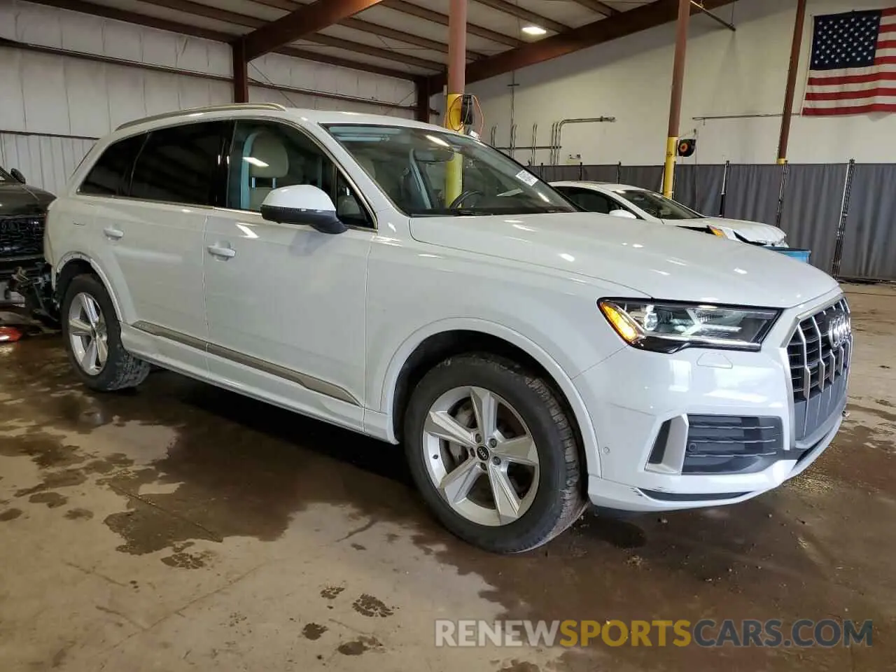 4 fotografías del automóvil dañado WA1LJAF71MD027642 AUDI Q7 2021