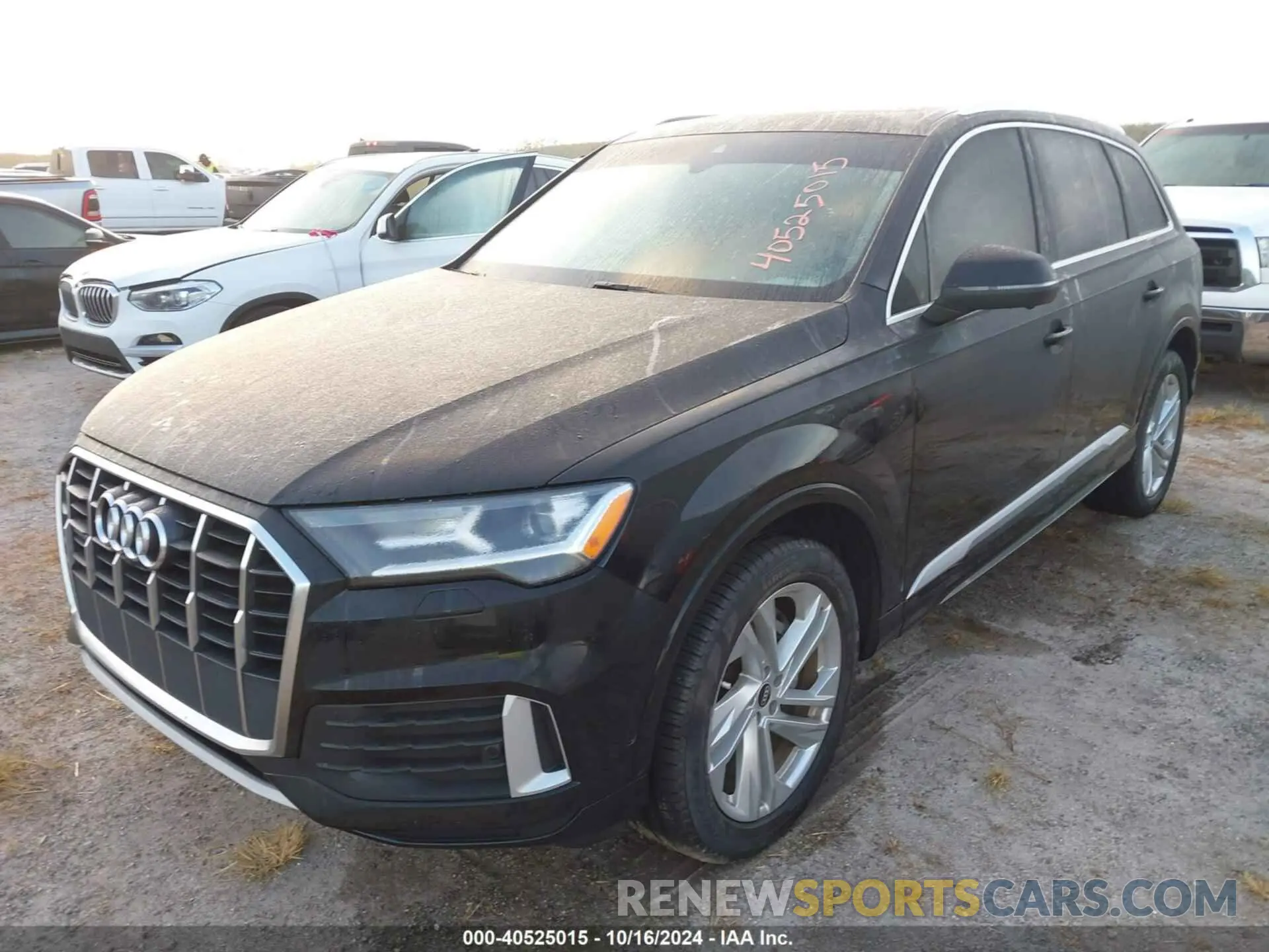 2 fotografías del automóvil dañado WA1LJAF72MD022868 AUDI Q7 2021