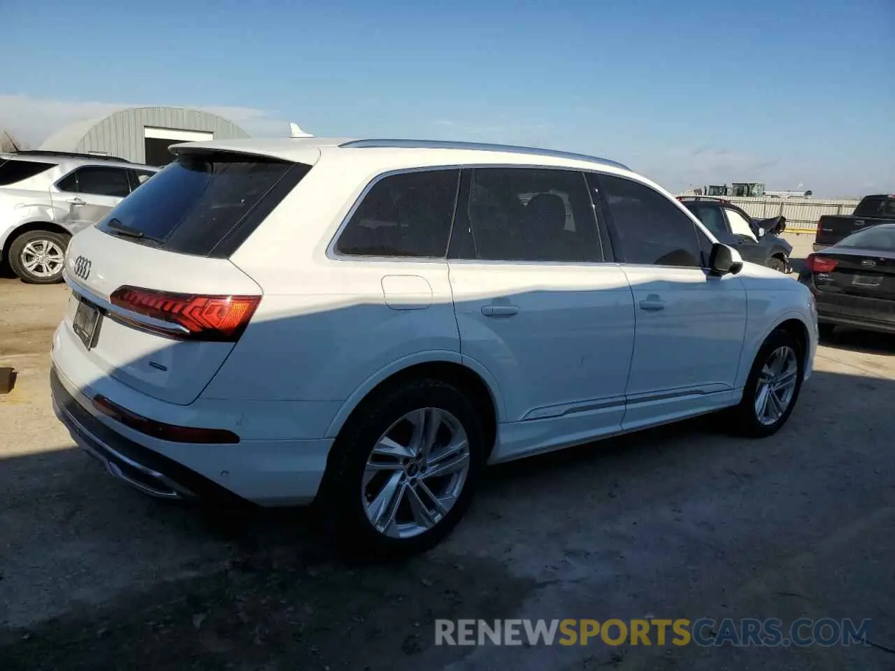 3 fotografías del automóvil dañado WA1LJAF72MD025575 AUDI Q7 2021
