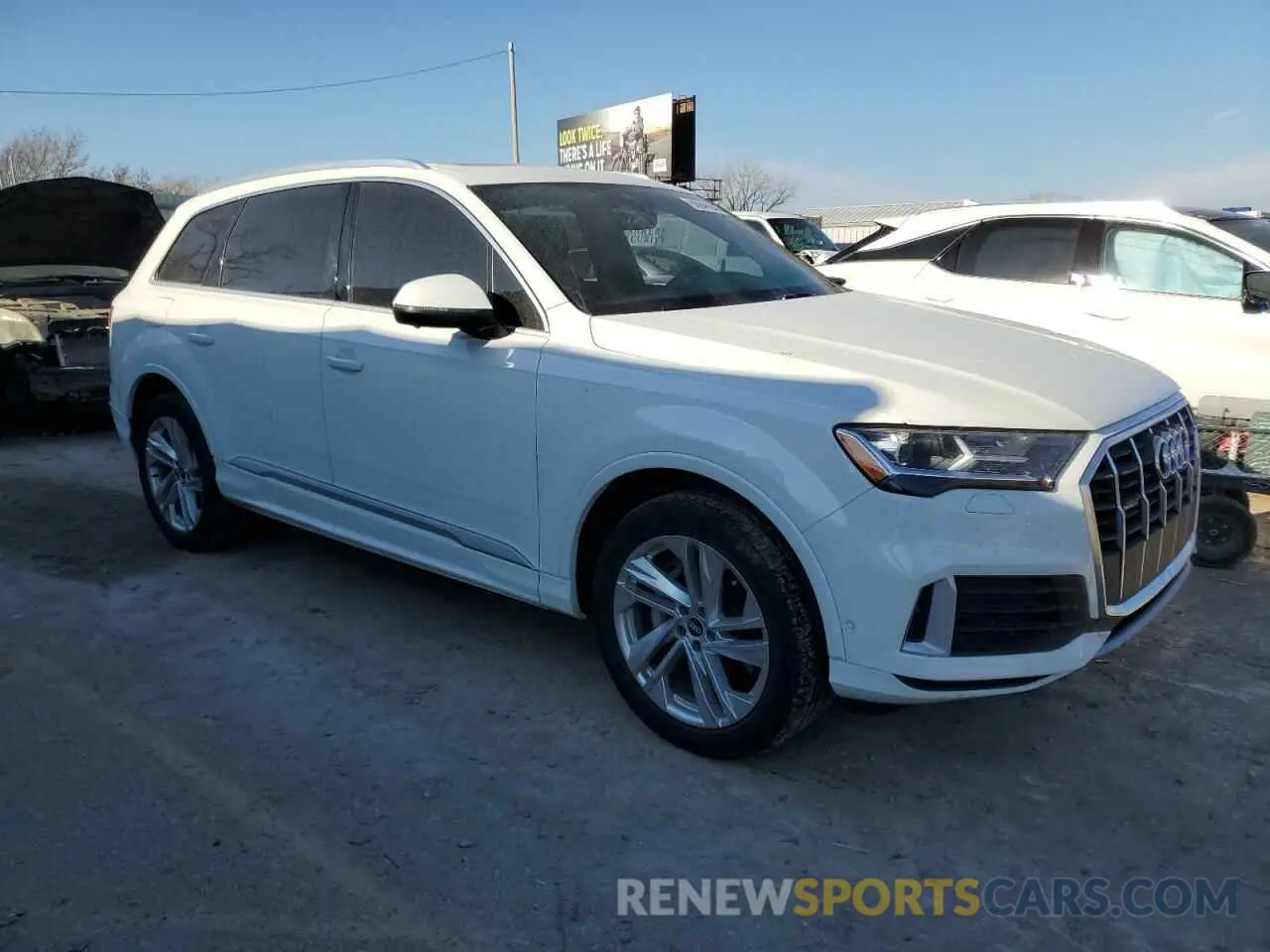 4 fotografías del automóvil dañado WA1LJAF72MD025575 AUDI Q7 2021