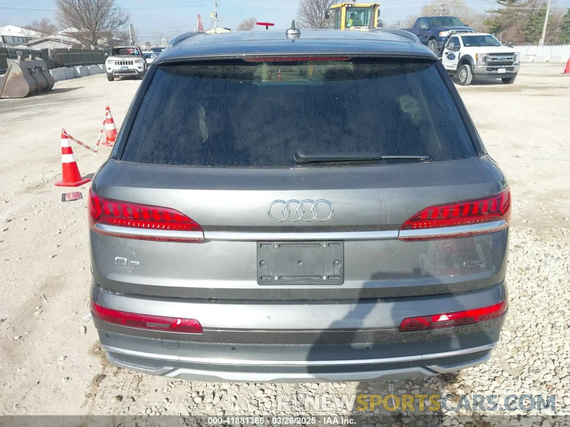 16 fotografías del automóvil dañado WA1LJAF74MD031720 AUDI Q7 2021