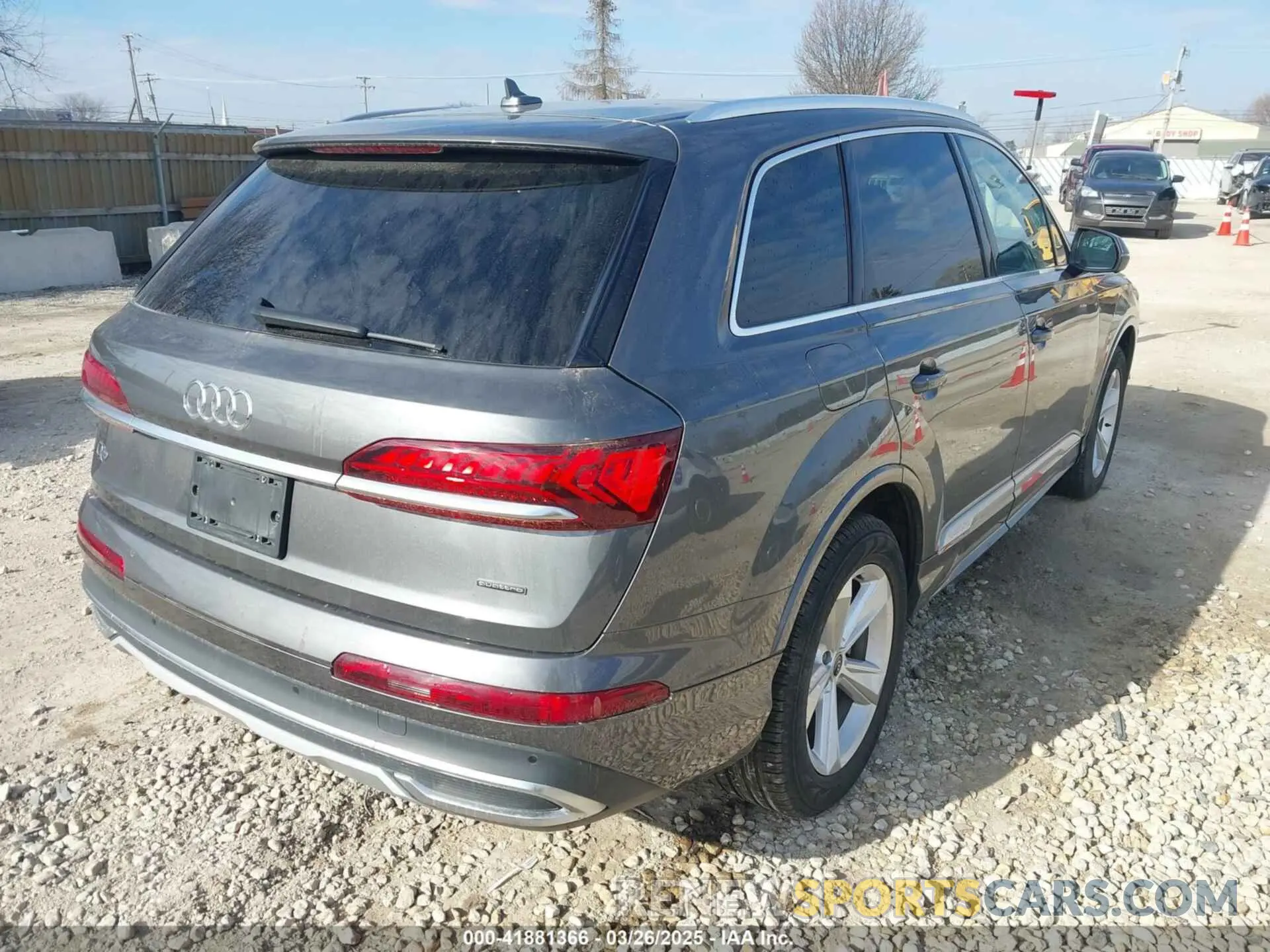 4 fotografías del automóvil dañado WA1LJAF74MD031720 AUDI Q7 2021