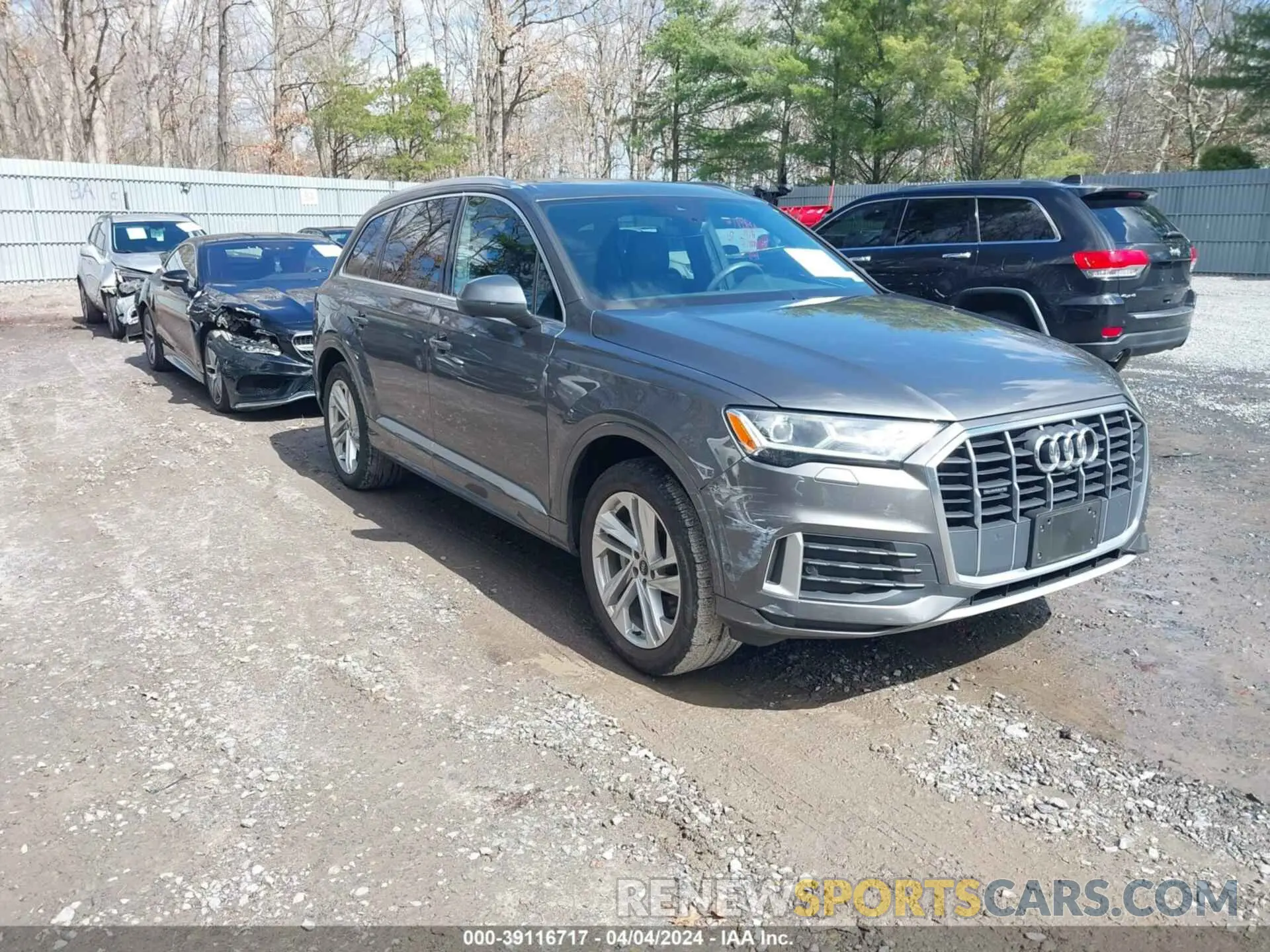 1 fotografías del automóvil dañado WA1LJAF74MD035329 AUDI Q7 2021