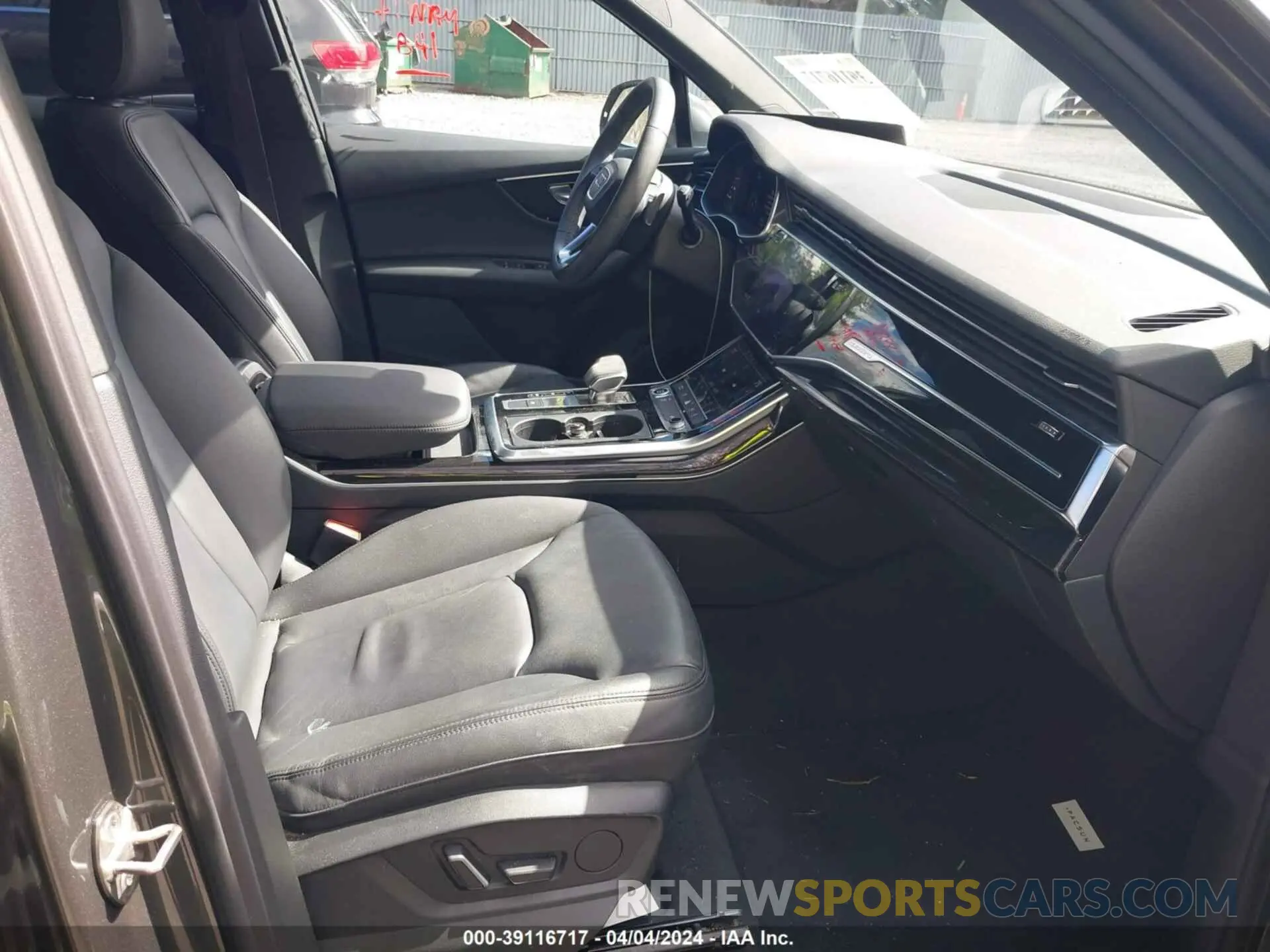 5 fotografías del automóvil dañado WA1LJAF74MD035329 AUDI Q7 2021