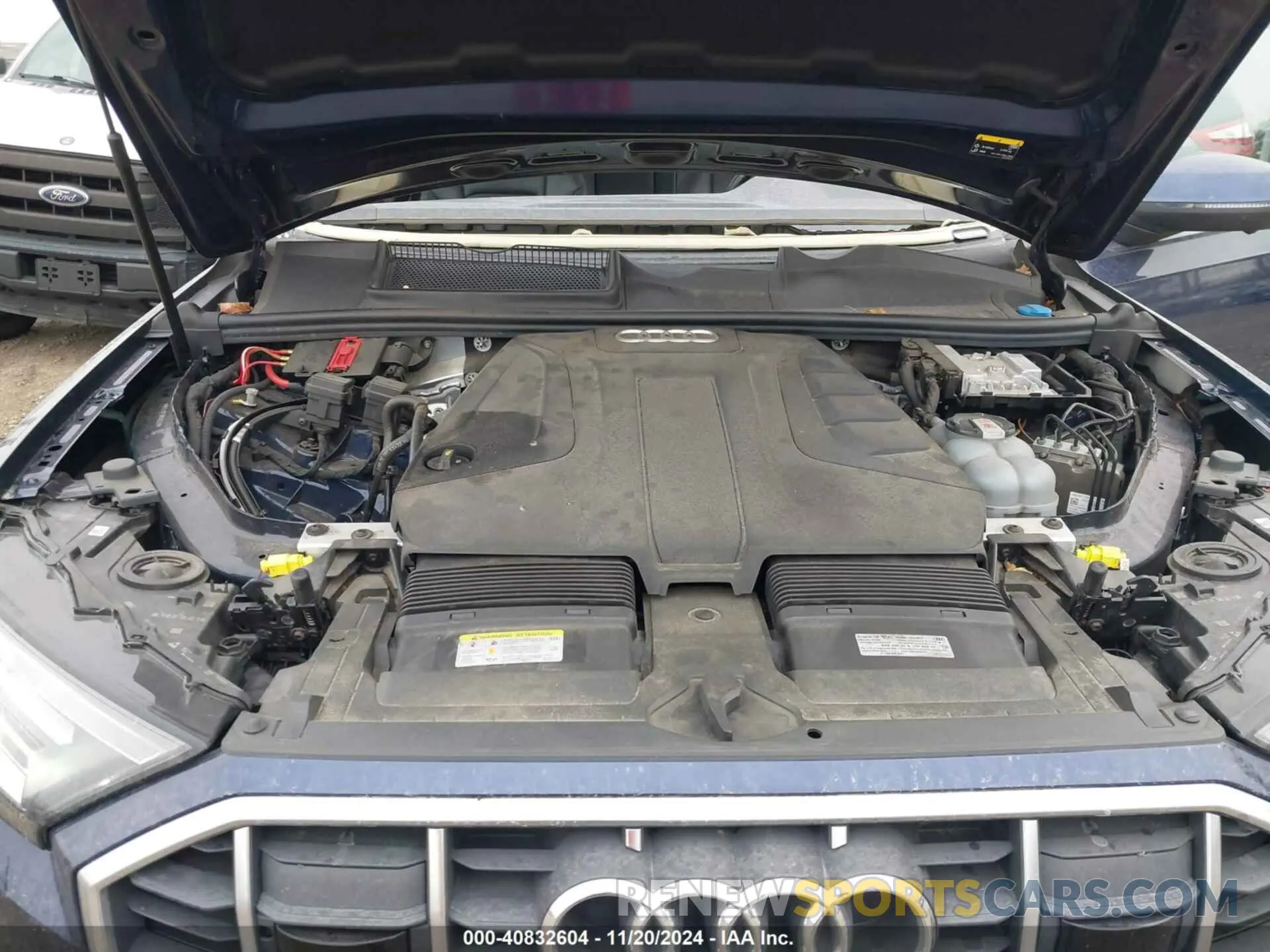 10 fotografías del automóvil dañado WA1LJAF75MD035209 AUDI Q7 2021