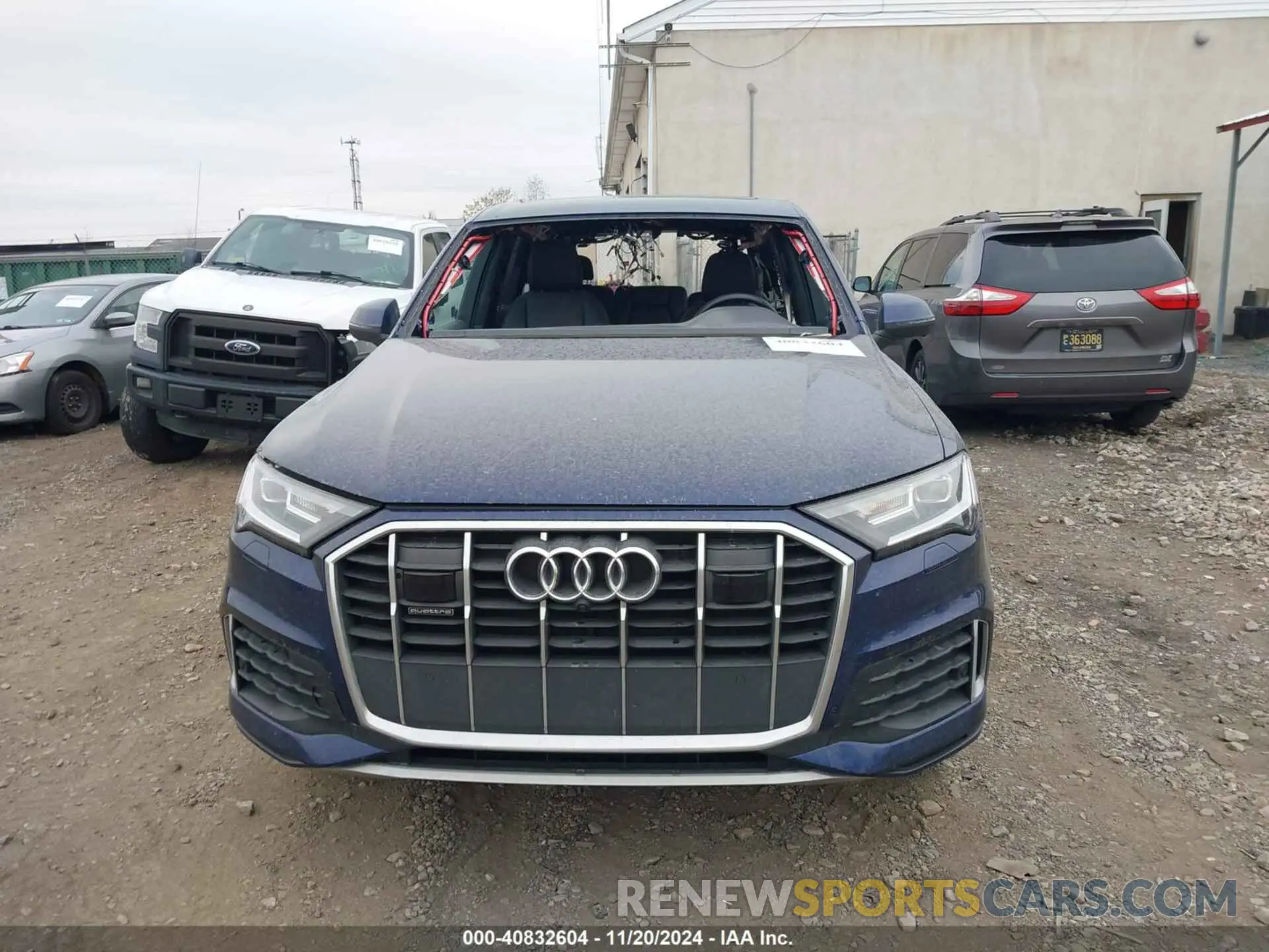 13 fotografías del automóvil dañado WA1LJAF75MD035209 AUDI Q7 2021