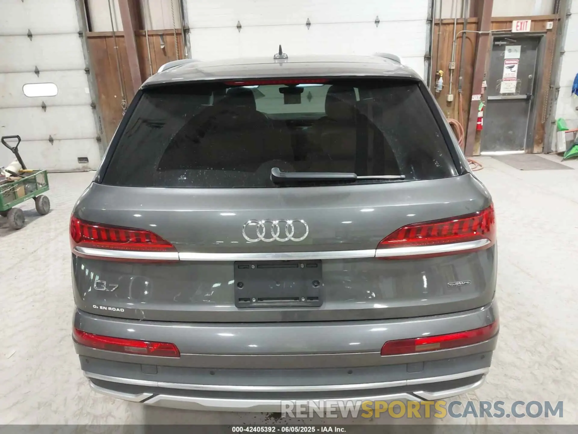 16 fotografías del automóvil dañado WA1LJAF7XMD015375 AUDI Q7 2021