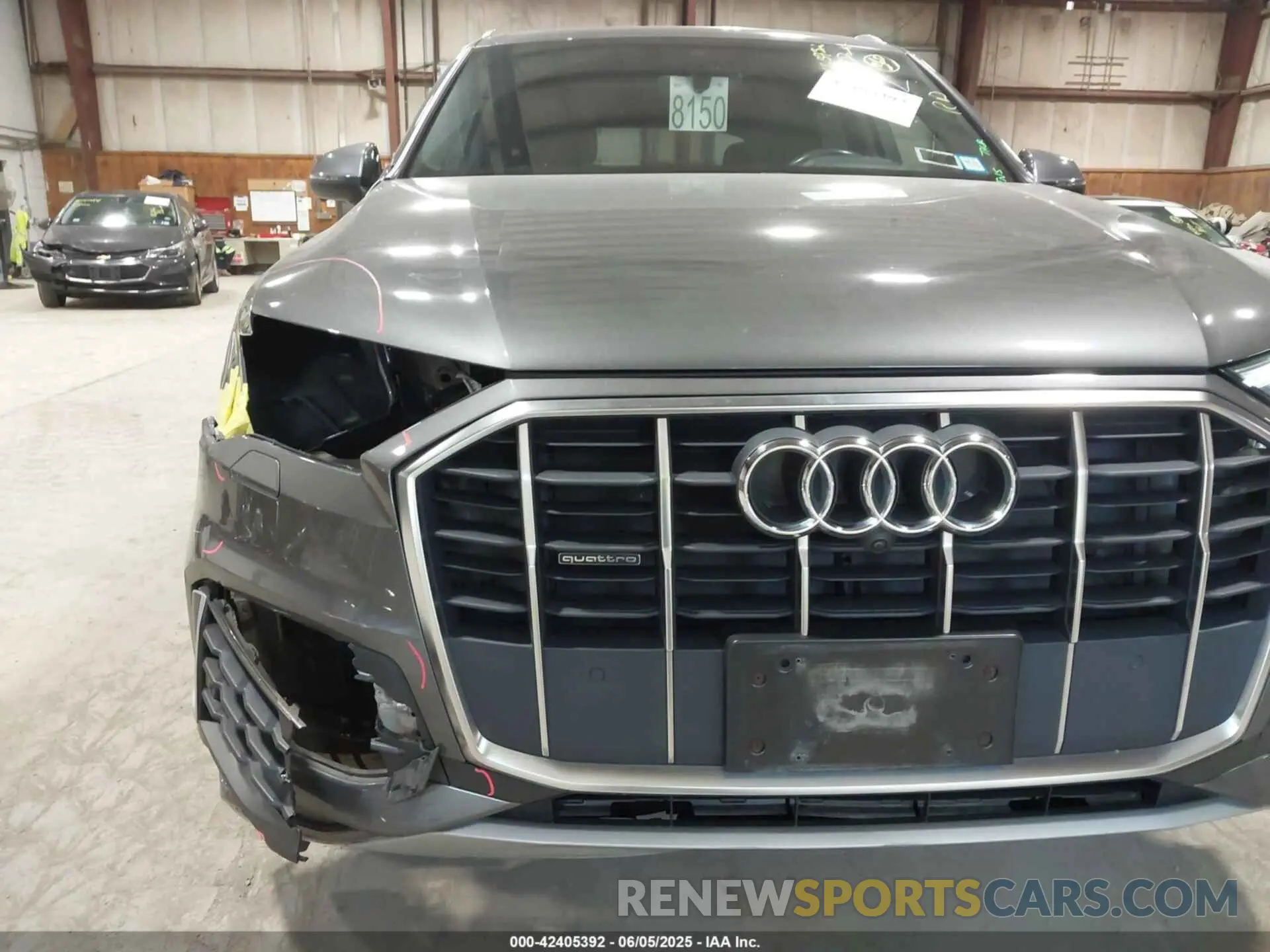 17 fotografías del automóvil dañado WA1LJAF7XMD015375 AUDI Q7 2021