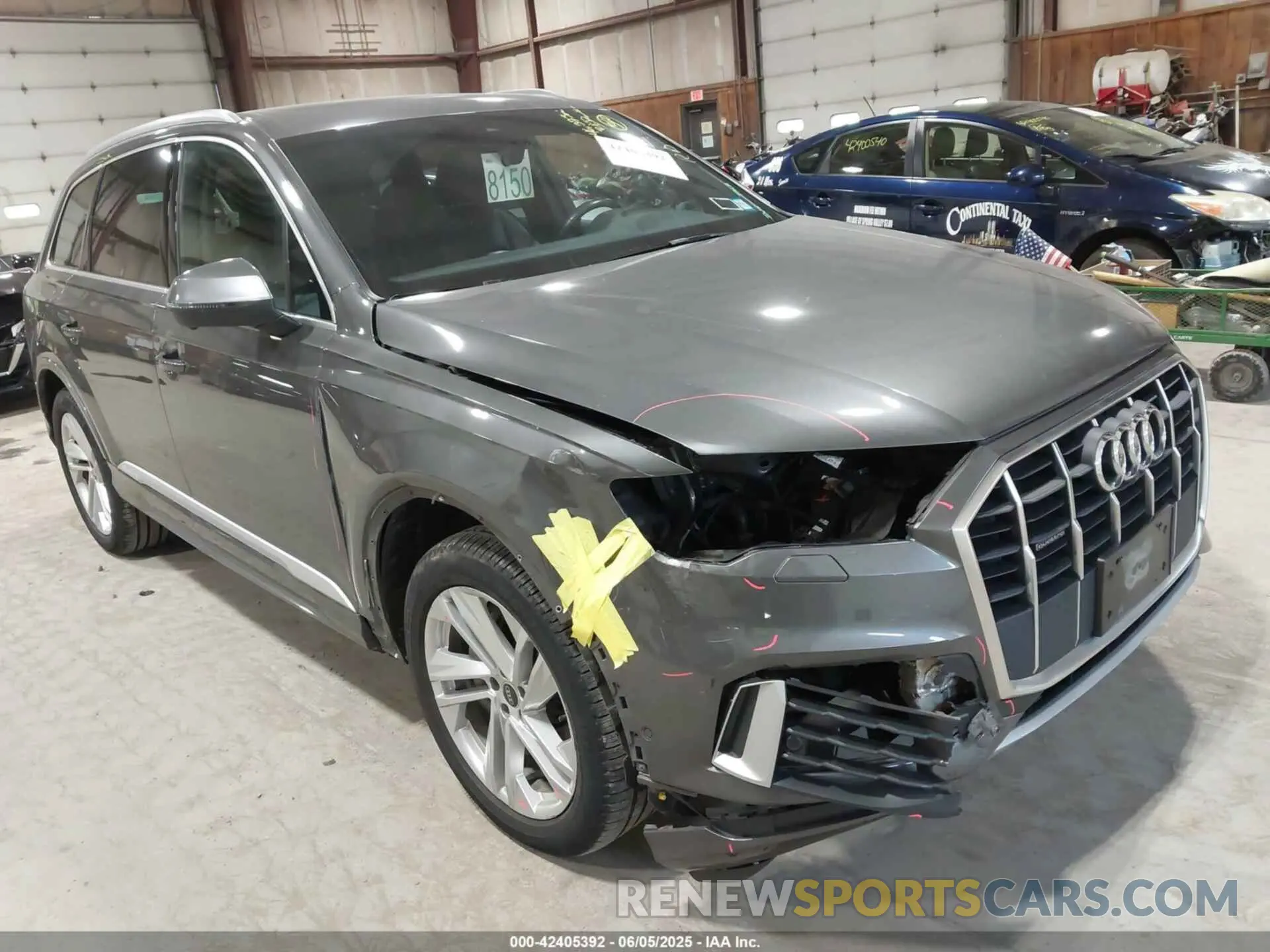 6 fotografías del automóvil dañado WA1LJAF7XMD015375 AUDI Q7 2021