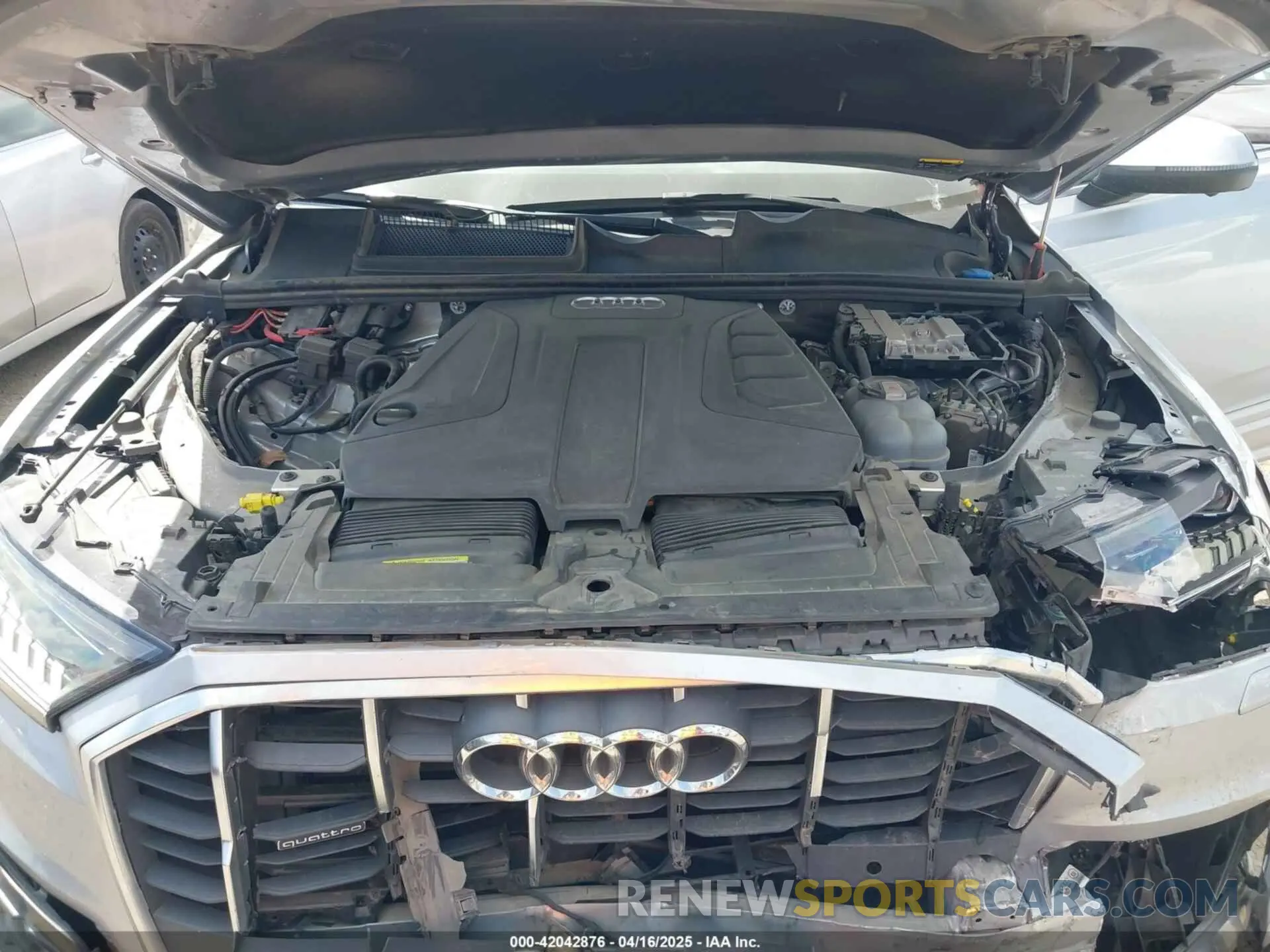 10 fotografías del automóvil dañado WA1LJBF73MD035506 AUDI Q7 2021