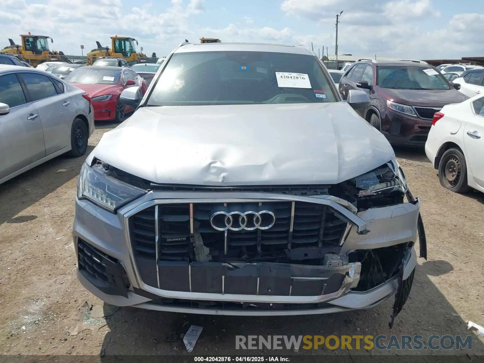 12 fotografías del automóvil dañado WA1LJBF73MD035506 AUDI Q7 2021