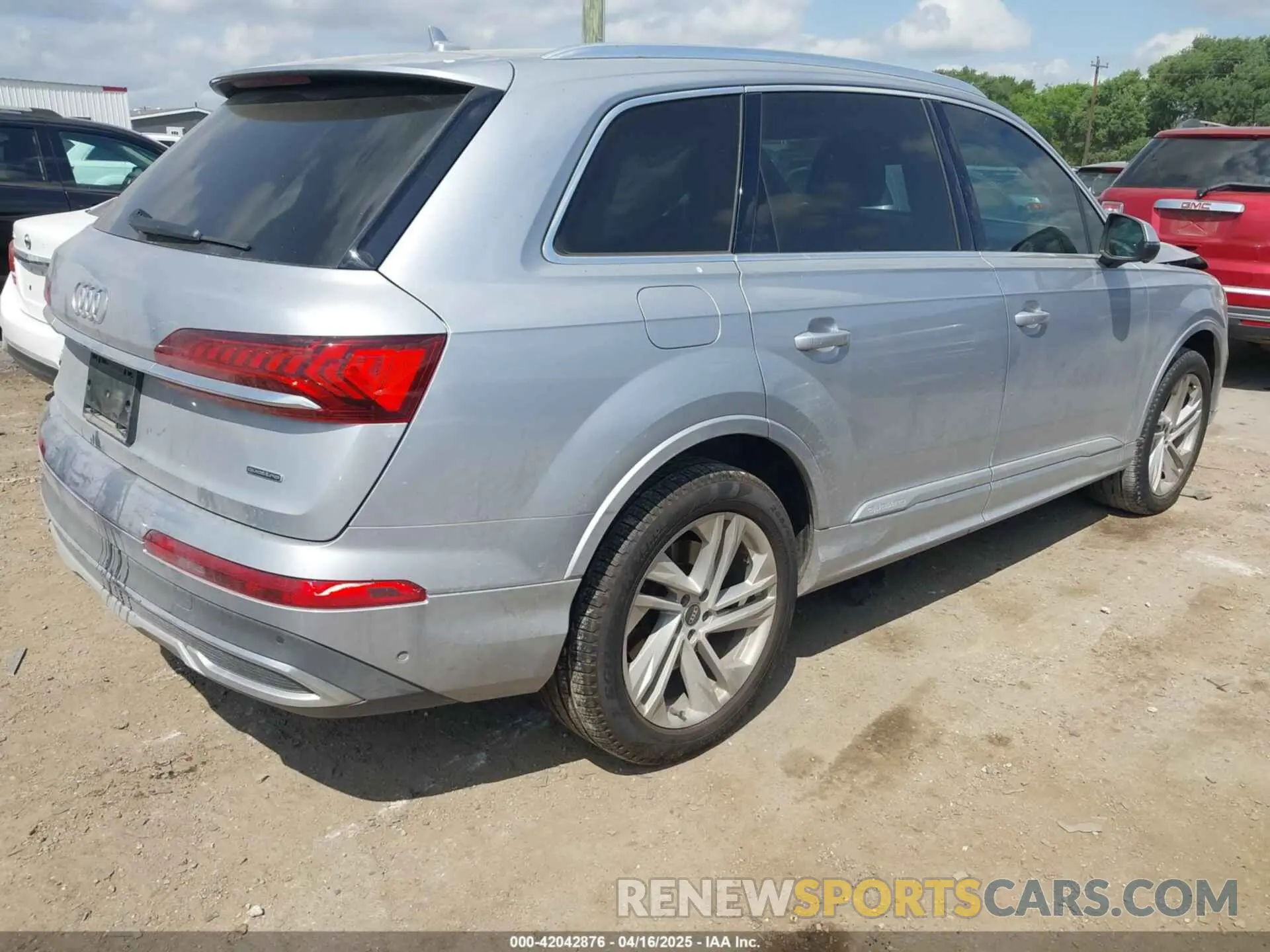 4 fotografías del automóvil dañado WA1LJBF73MD035506 AUDI Q7 2021