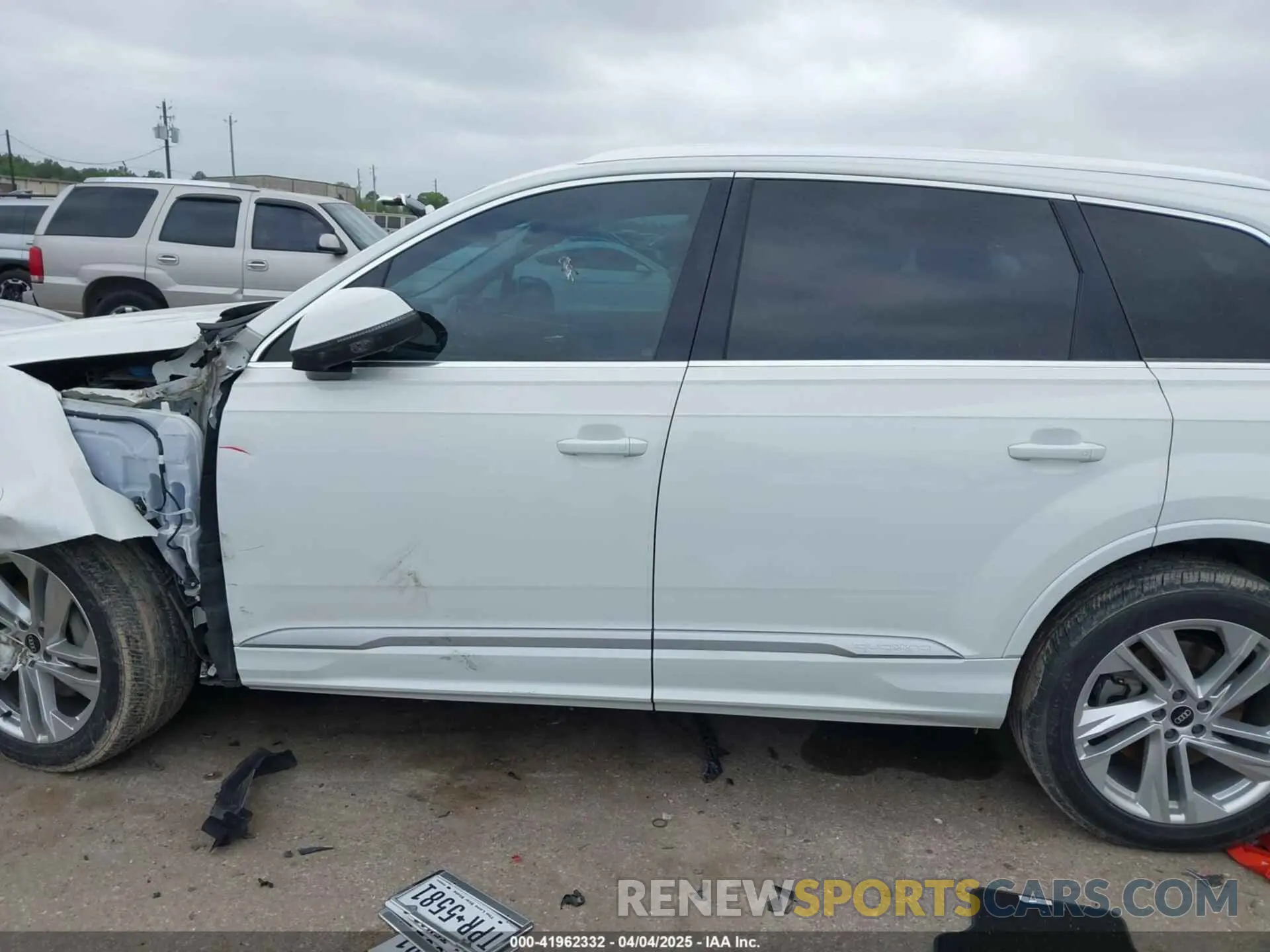 14 fotografías del automóvil dañado WA1LXAF71MD013285 AUDI Q7 2021
