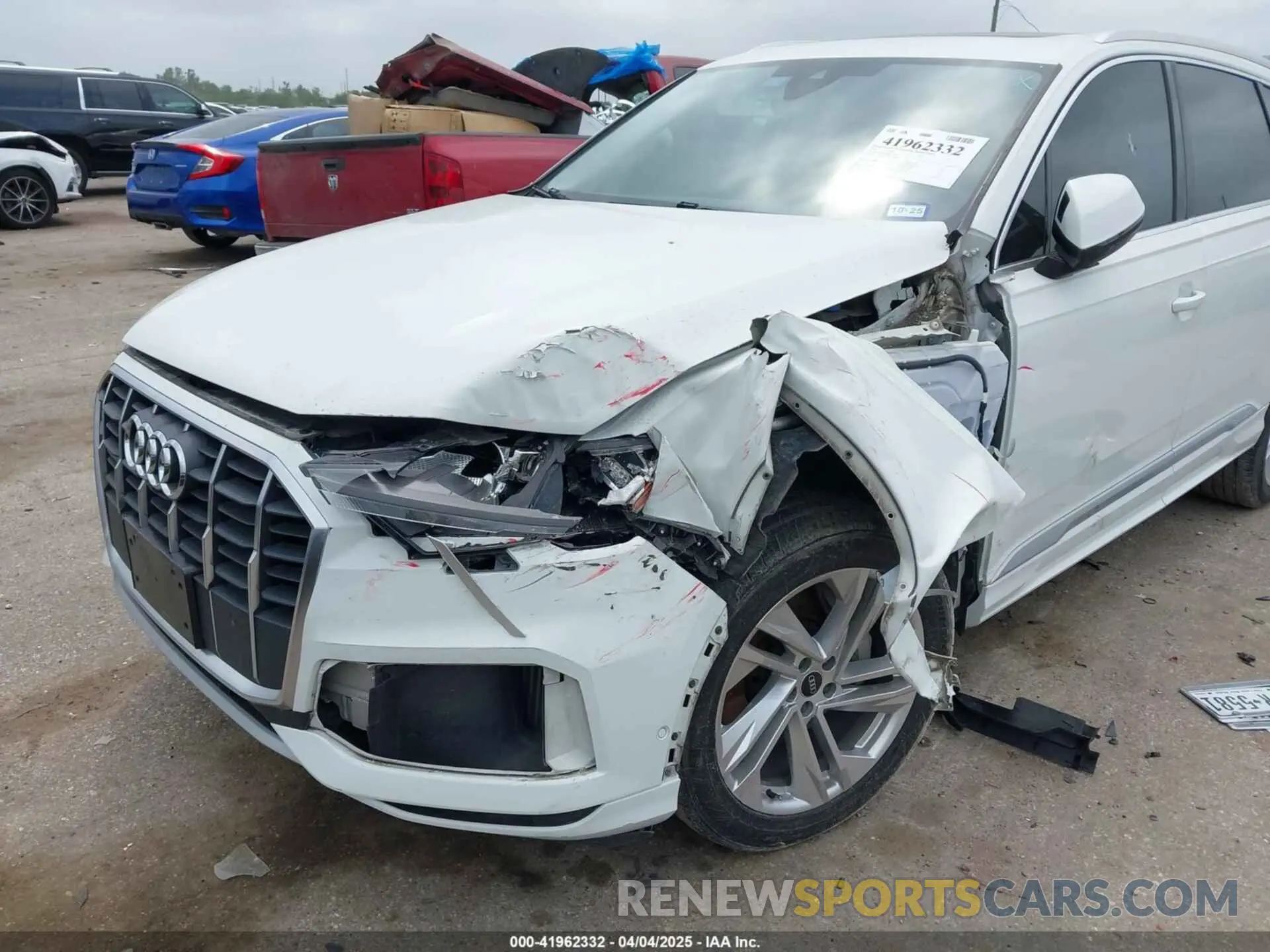 6 fotografías del automóvil dañado WA1LXAF71MD013285 AUDI Q7 2021