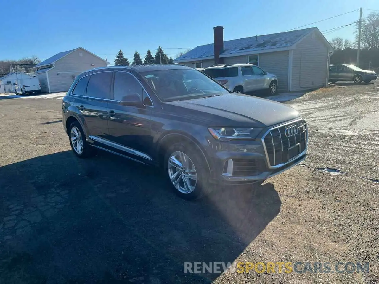 4 fotografías del automóvil dañado WA1LXAF71MD037053 AUDI Q7 2021