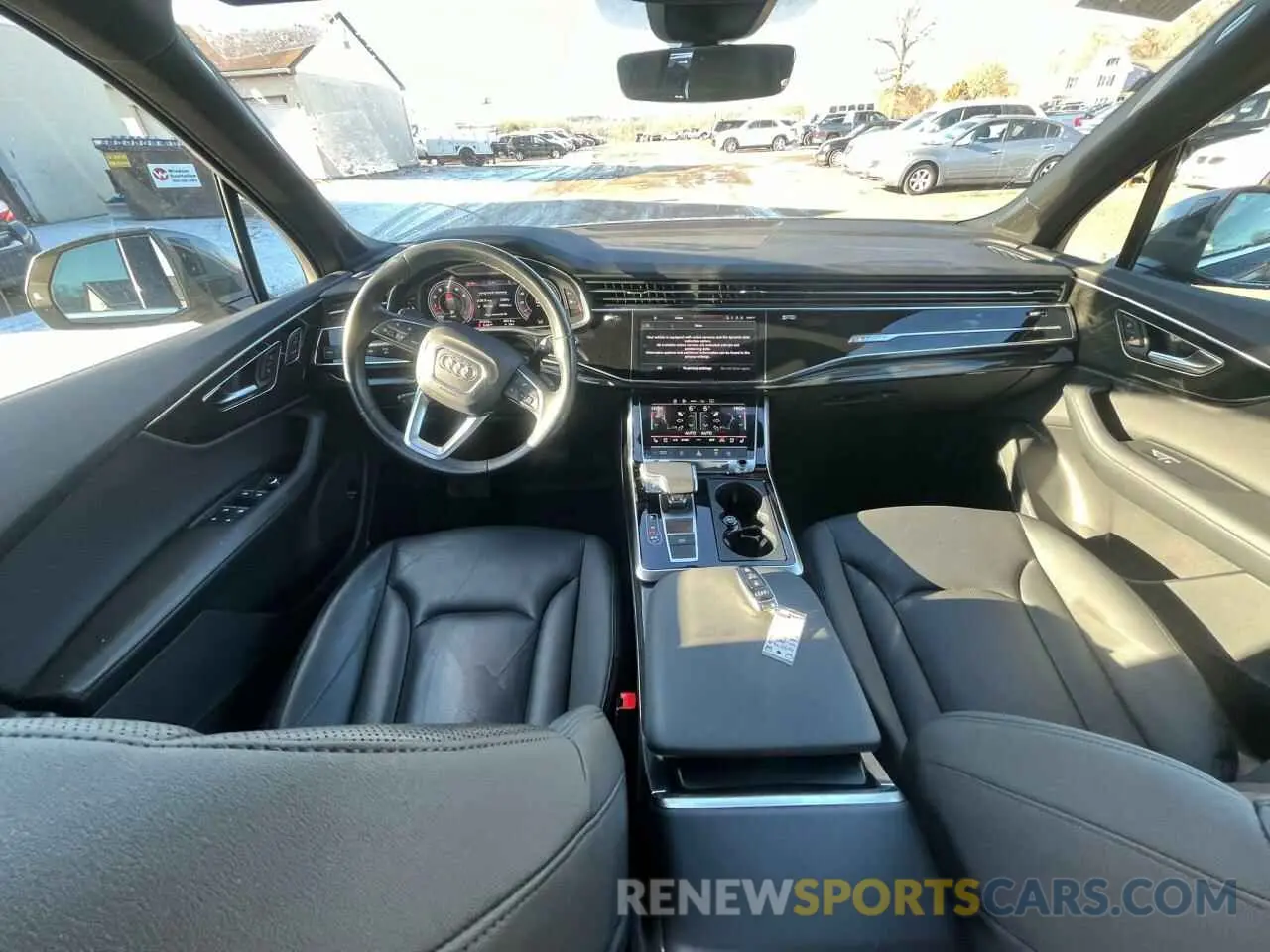 8 fotografías del automóvil dañado WA1LXAF71MD037053 AUDI Q7 2021