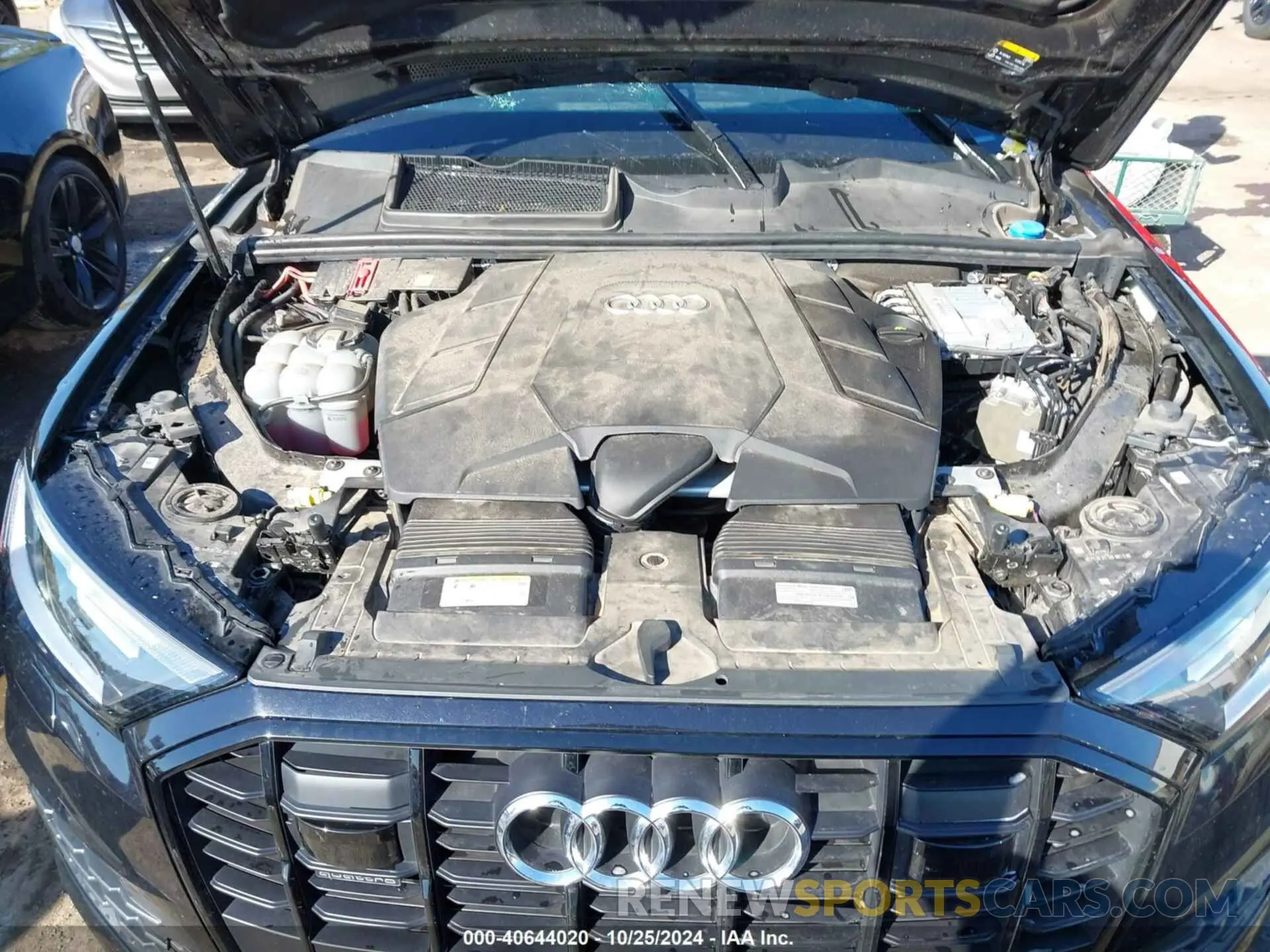 10 fotografías del automóvil dañado WA1LXAF73MD029360 AUDI Q7 2021