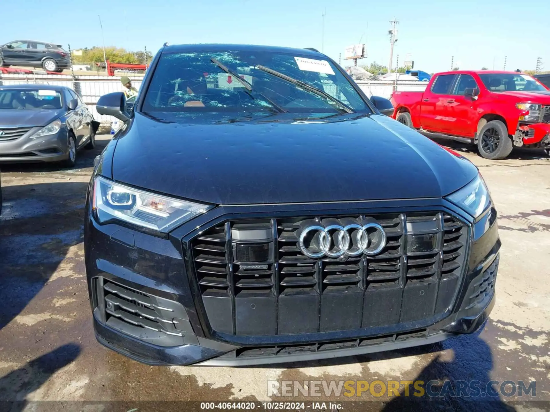 12 fotografías del automóvil dañado WA1LXAF73MD029360 AUDI Q7 2021