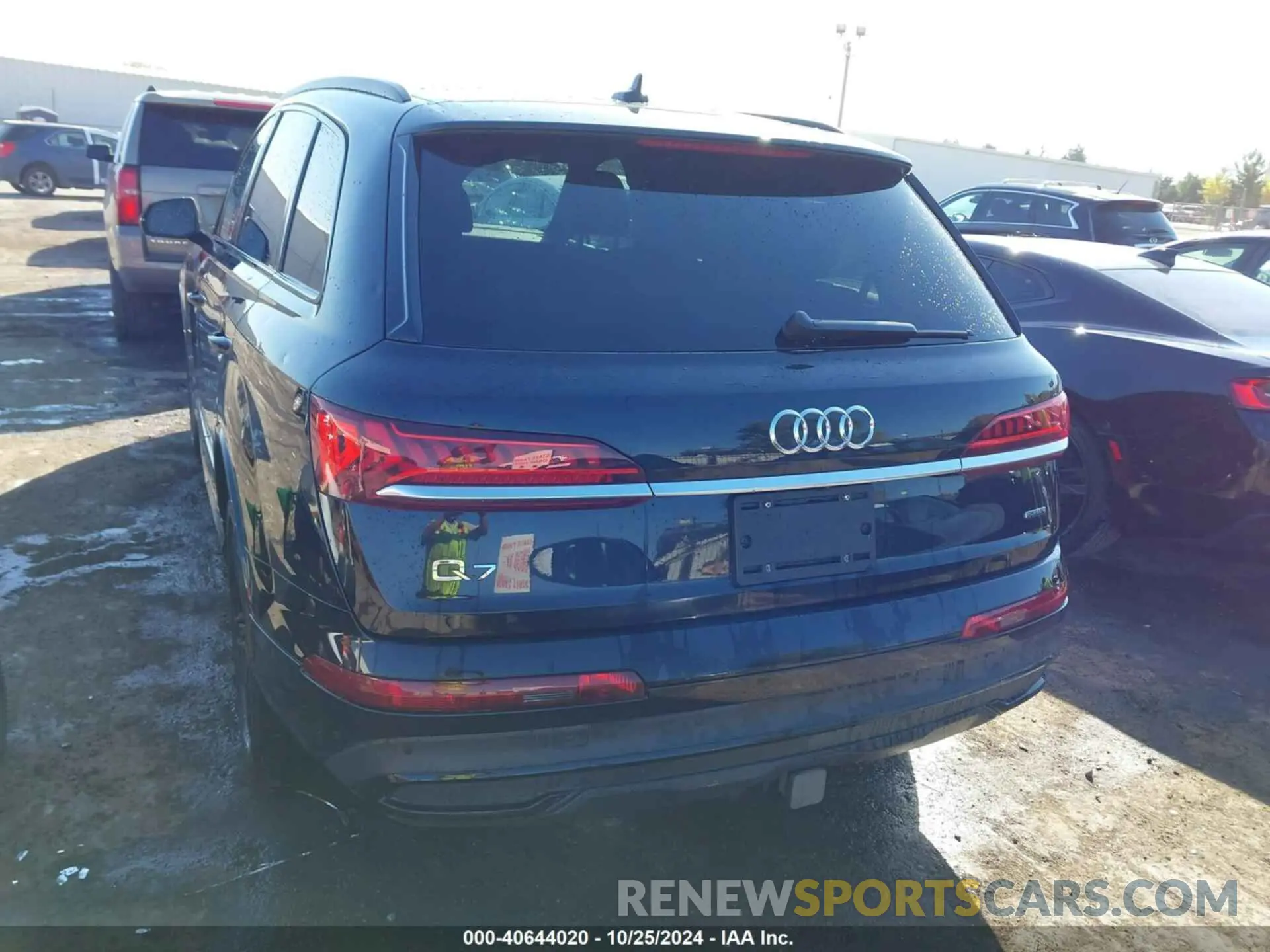 16 fotografías del automóvil dañado WA1LXAF73MD029360 AUDI Q7 2021