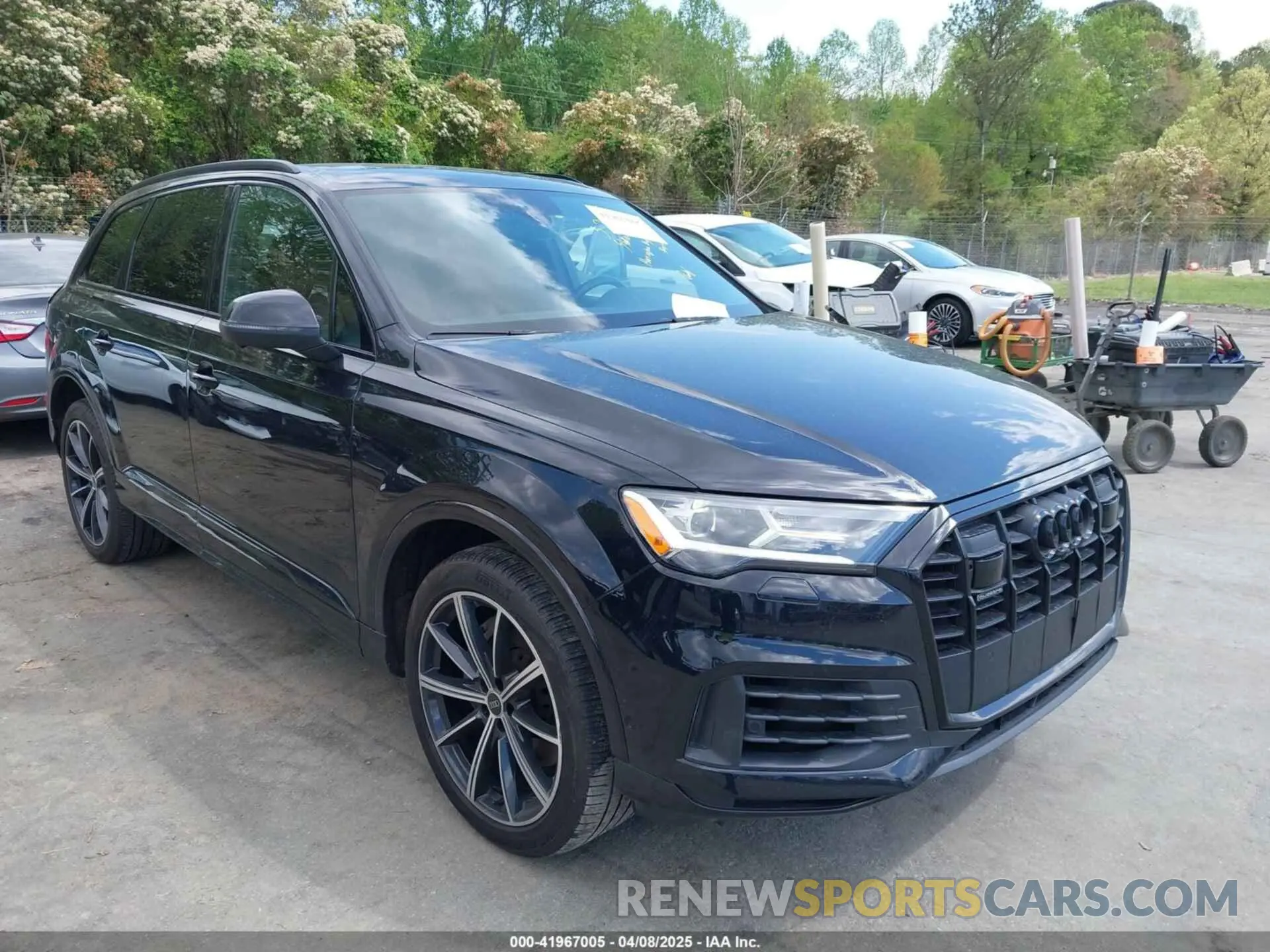 1 fotografías del automóvil dañado WA1LXAF74MD018111 AUDI Q7 2021