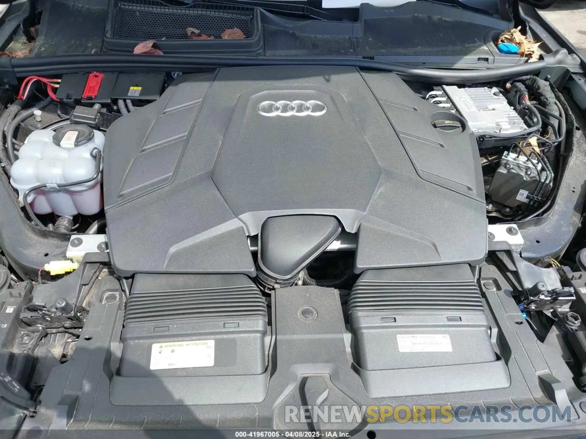 10 fotografías del automóvil dañado WA1LXAF74MD018111 AUDI Q7 2021