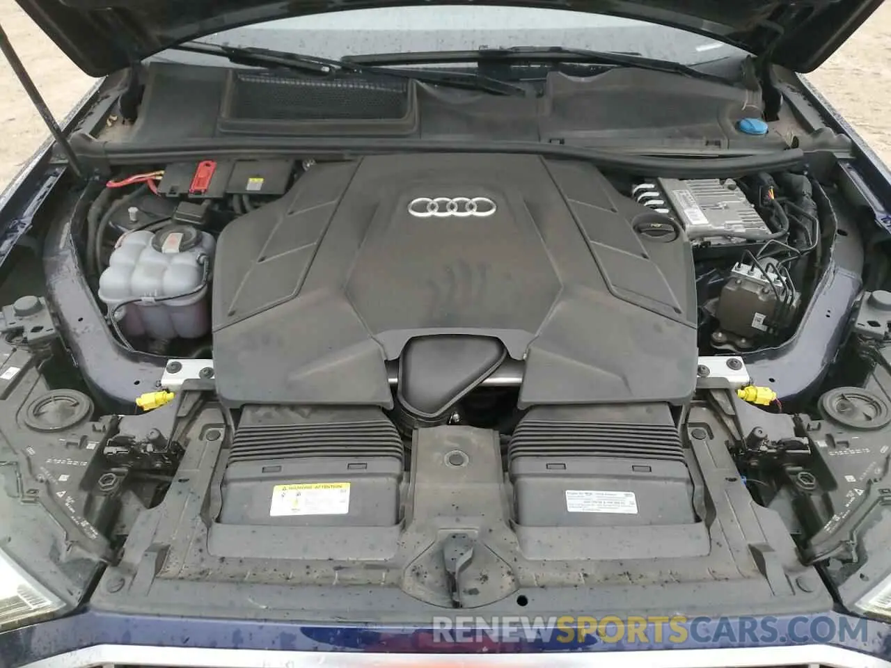 12 fotografías del automóvil dañado WA1LXAF75MD023463 AUDI Q7 2021
