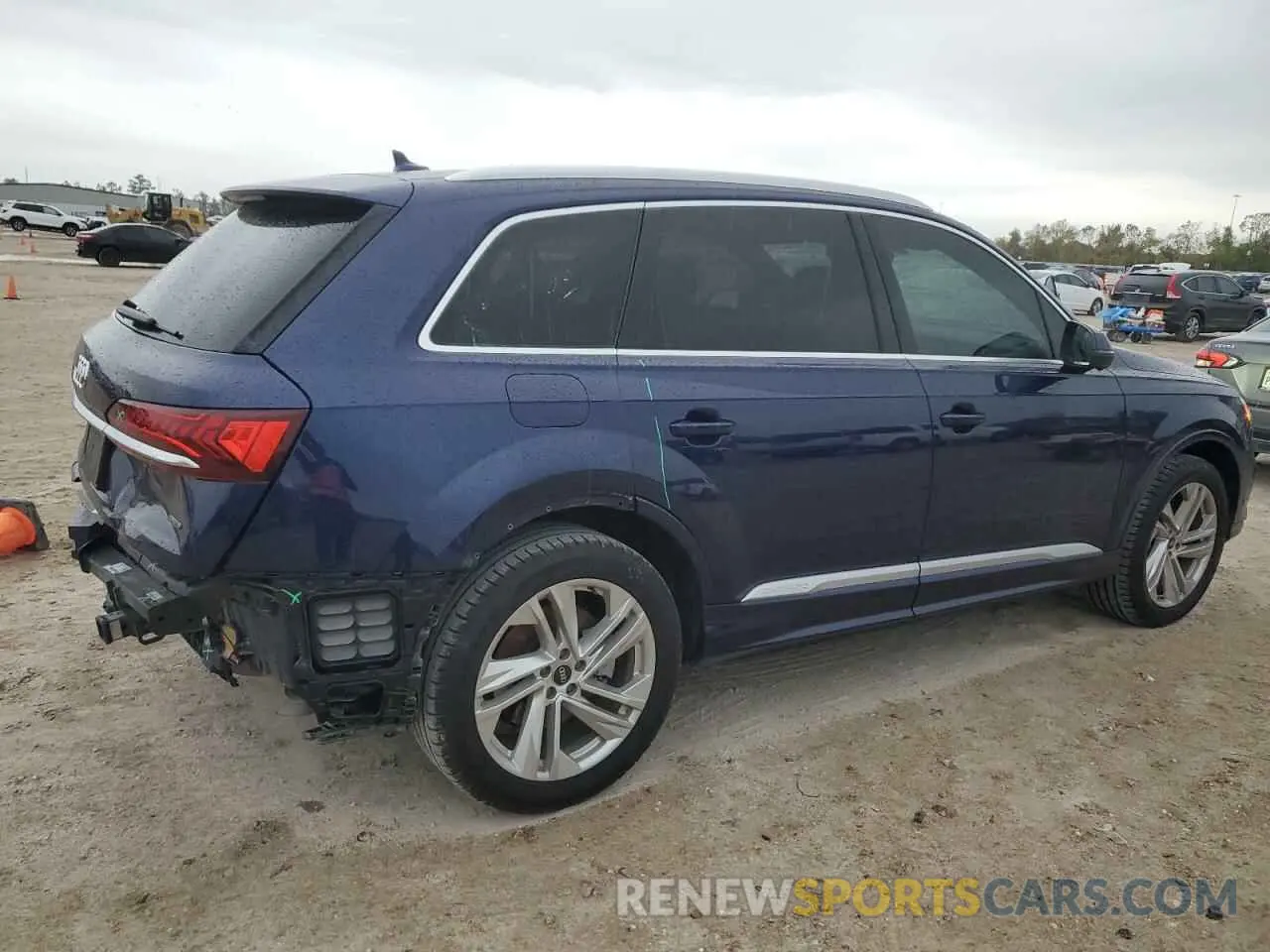 3 fotografías del automóvil dañado WA1LXAF75MD023463 AUDI Q7 2021
