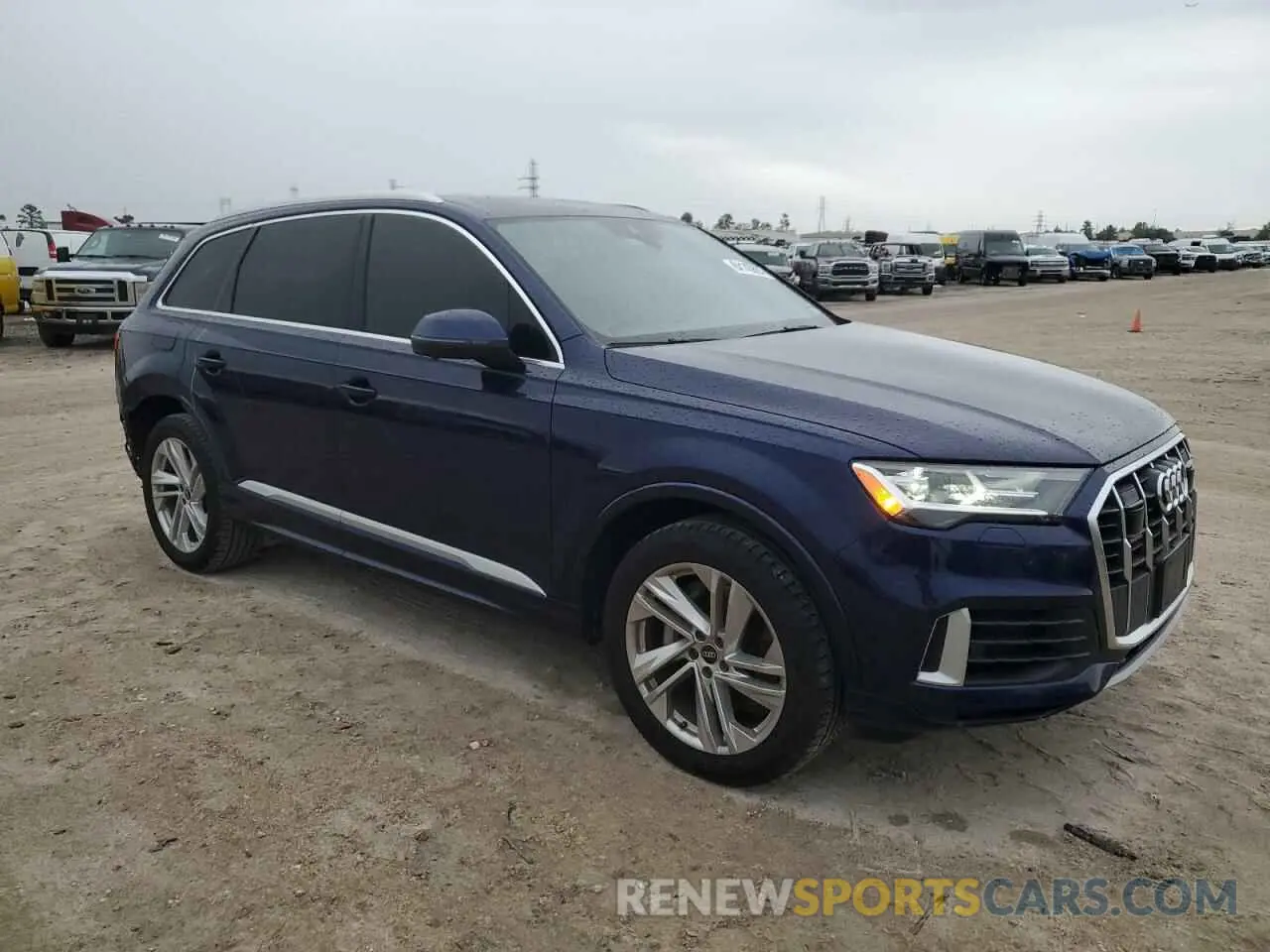 4 fotografías del automóvil dañado WA1LXAF75MD023463 AUDI Q7 2021
