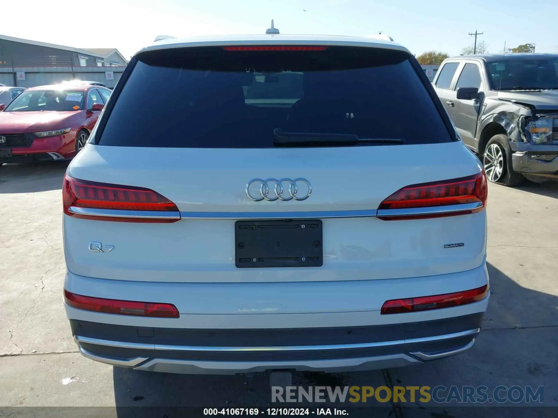 17 fotografías del automóvil dañado WA1LXAF77MD014974 AUDI Q7 2021