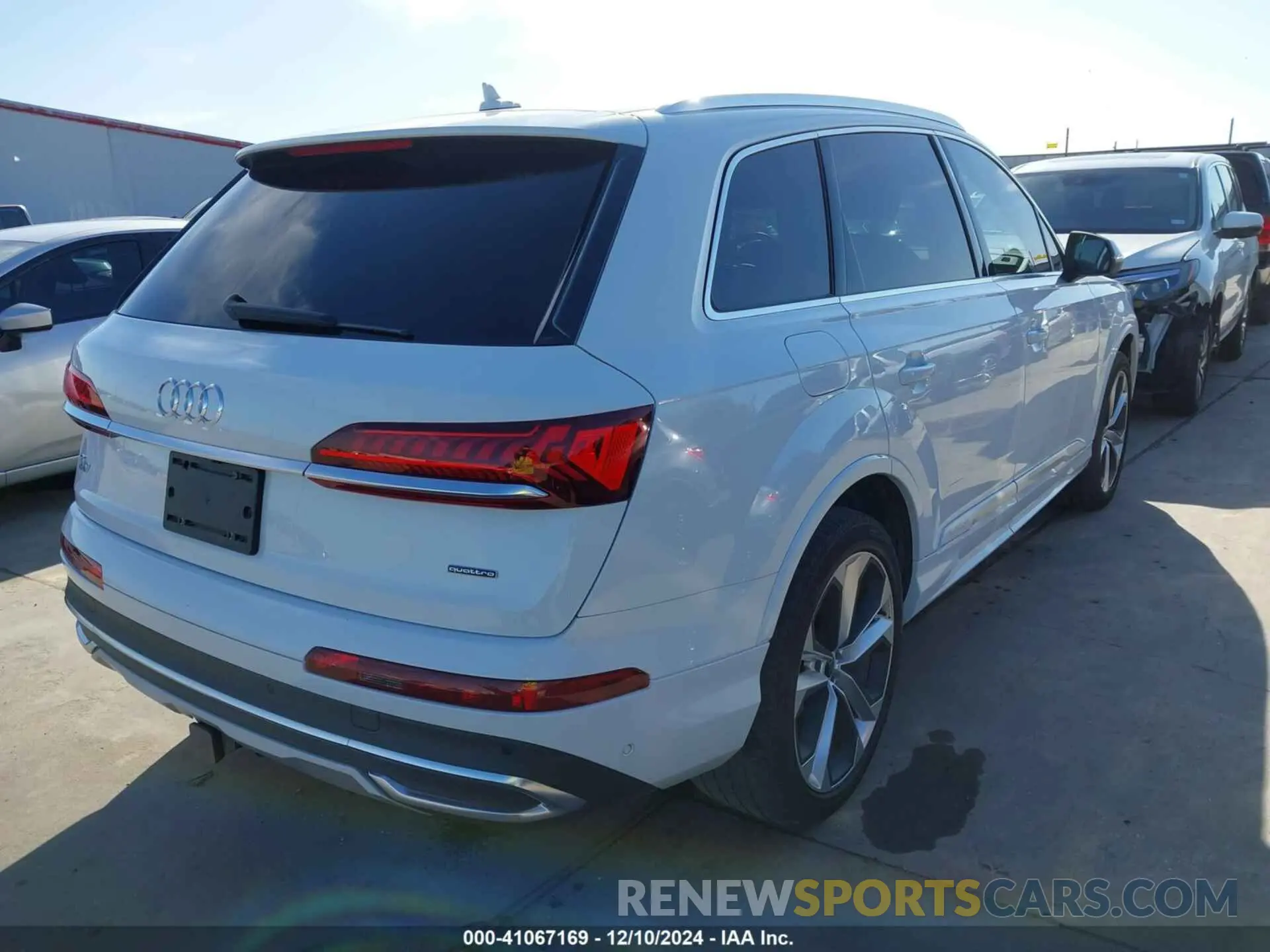 4 fotografías del automóvil dañado WA1LXAF77MD014974 AUDI Q7 2021