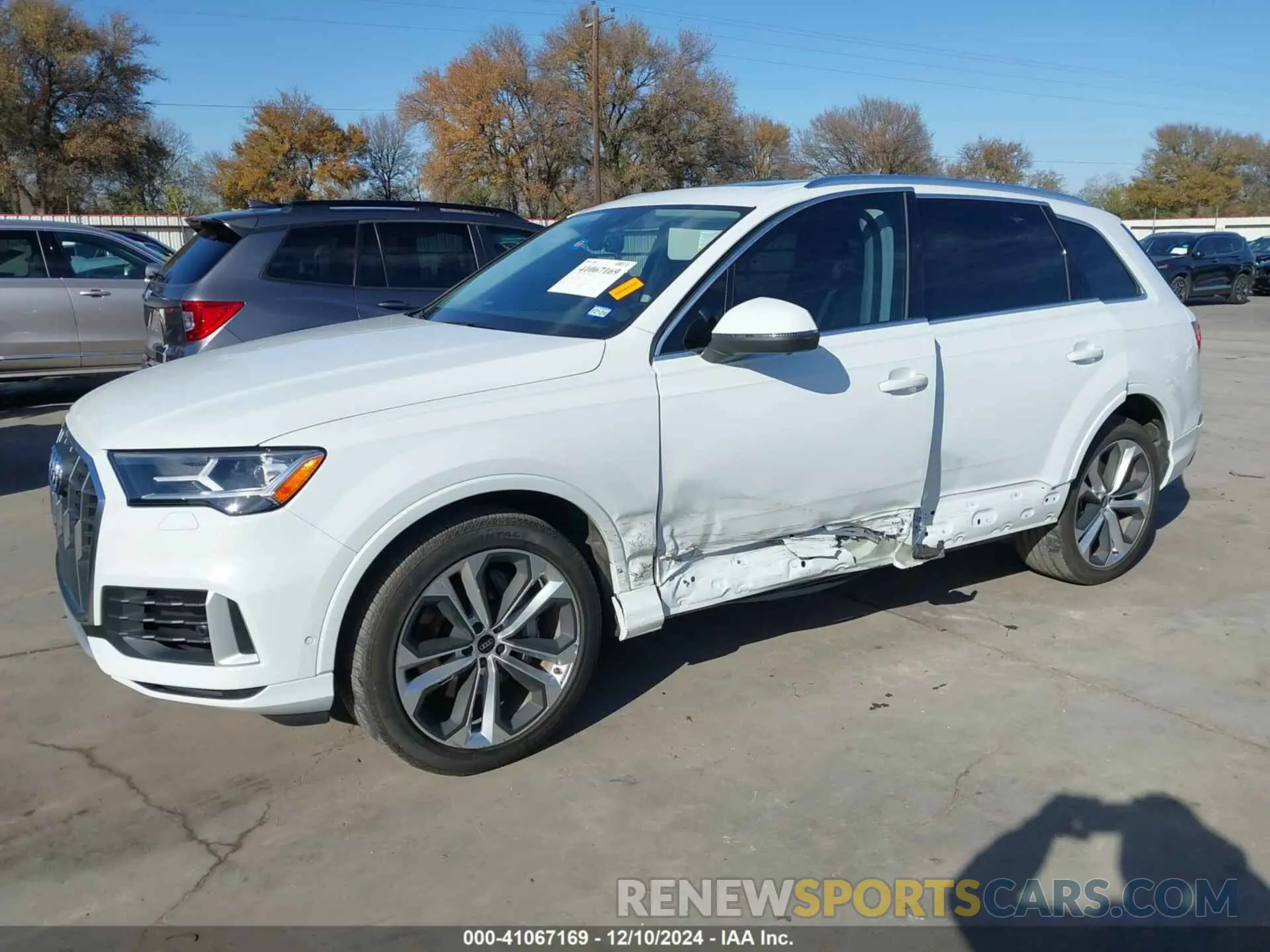 6 fotografías del automóvil dañado WA1LXAF77MD014974 AUDI Q7 2021