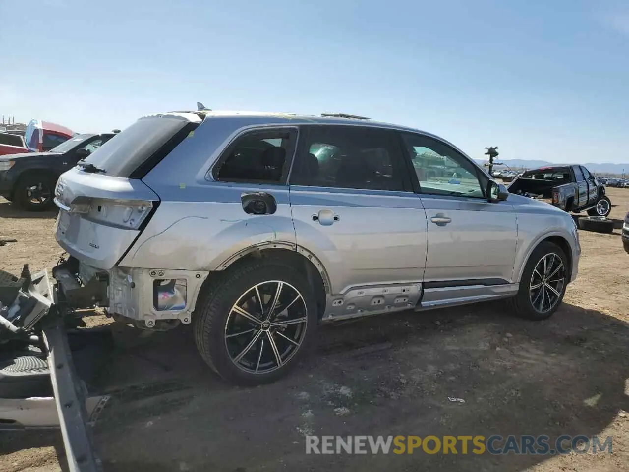 3 fotografías del automóvil dañado WA1LXAF78MD020041 AUDI Q7 2021