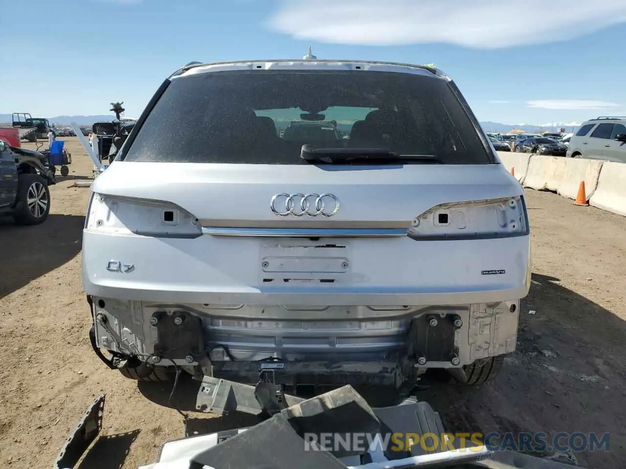 6 fotografías del automóvil dañado WA1LXAF78MD020041 AUDI Q7 2021