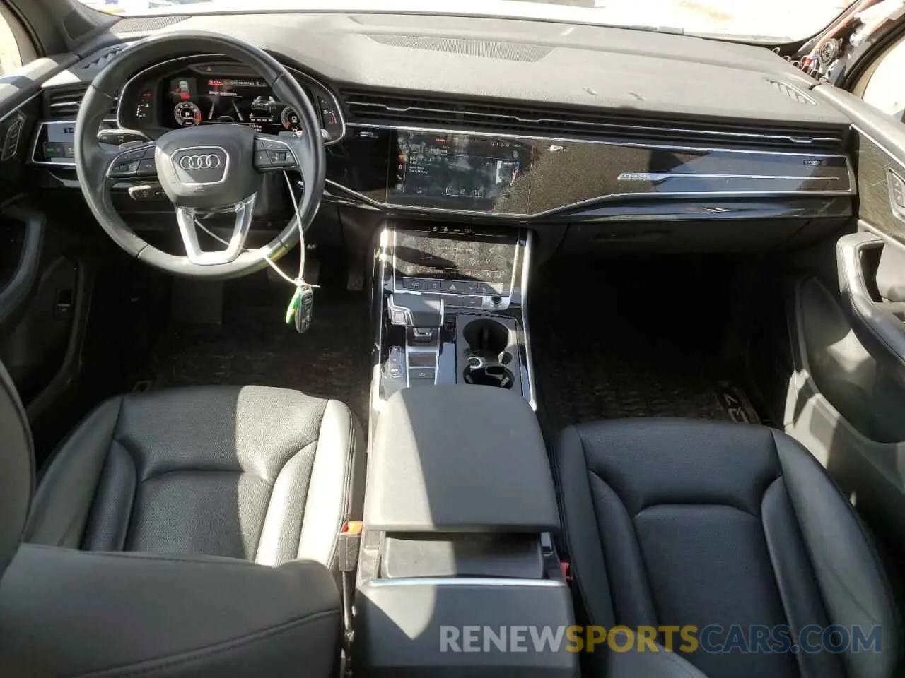 8 fotografías del automóvil dañado WA1LXAF78MD020041 AUDI Q7 2021