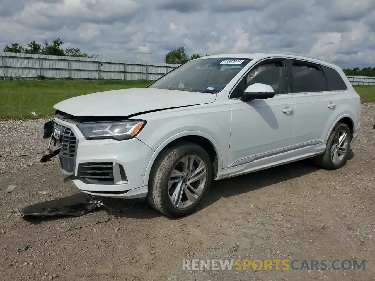 1 fotografías del automóvil dañado WA1LXAF78MD037728 AUDI Q7 2021