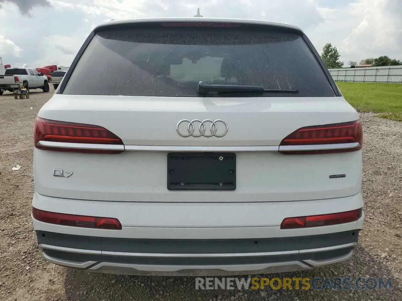 6 fotografías del automóvil dañado WA1LXAF78MD037728 AUDI Q7 2021