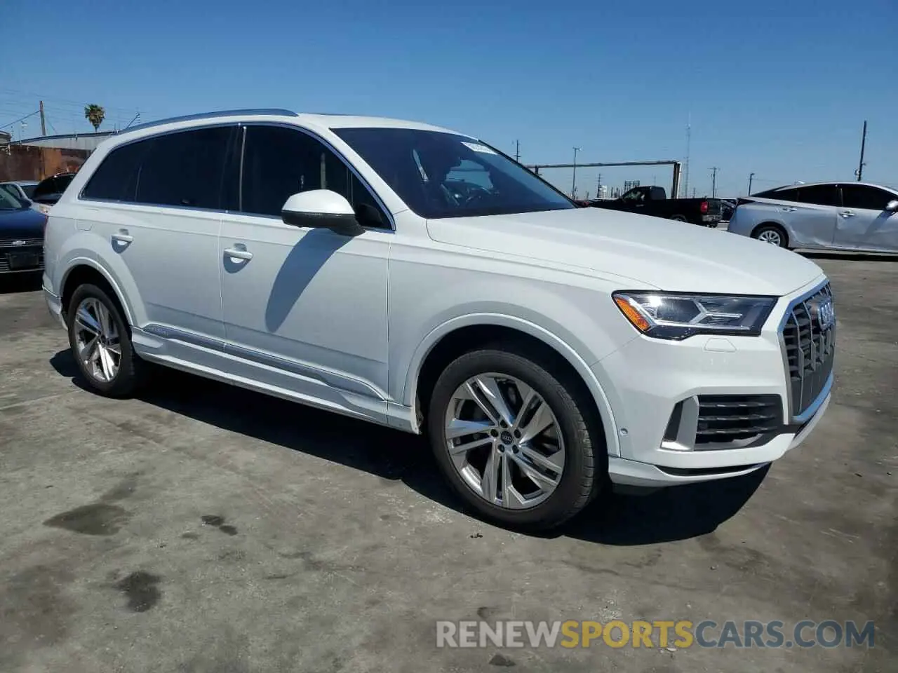 4 fotografías del automóvil dañado WA1LXAF7XMD016671 AUDI Q7 2021