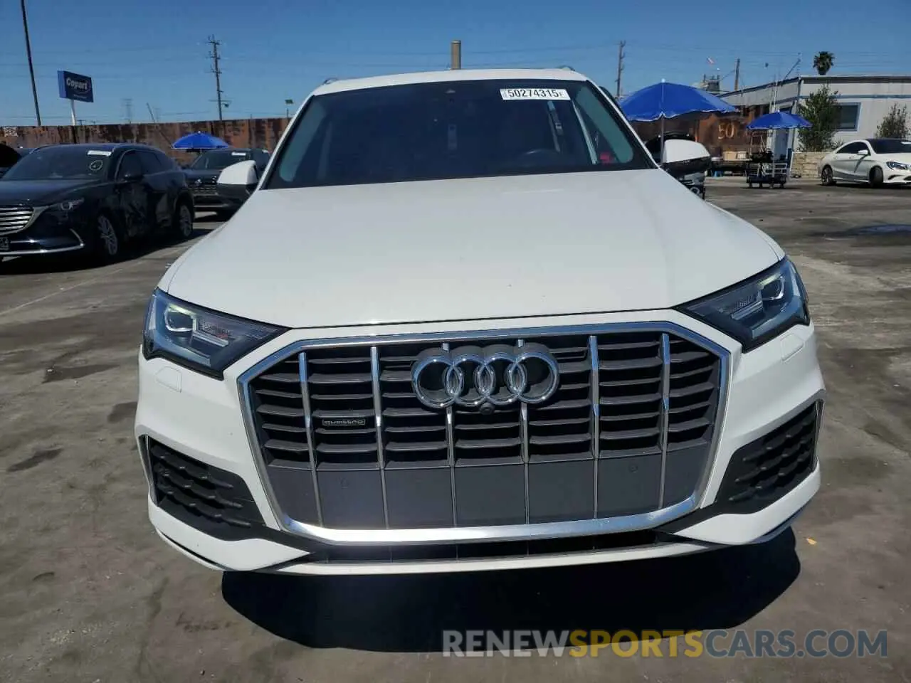 5 fotografías del automóvil dañado WA1LXAF7XMD016671 AUDI Q7 2021