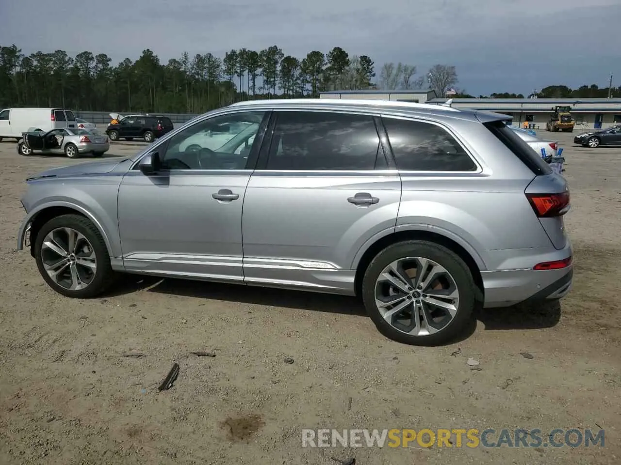2 fotografías del automóvil dañado WA1LXAF7XMD041229 AUDI Q7 2021