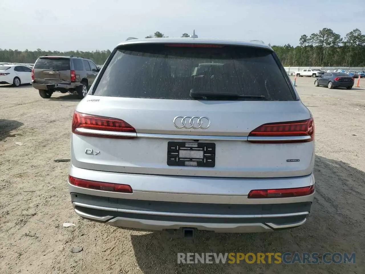 6 fotografías del automóvil dañado WA1LXAF7XMD041229 AUDI Q7 2021